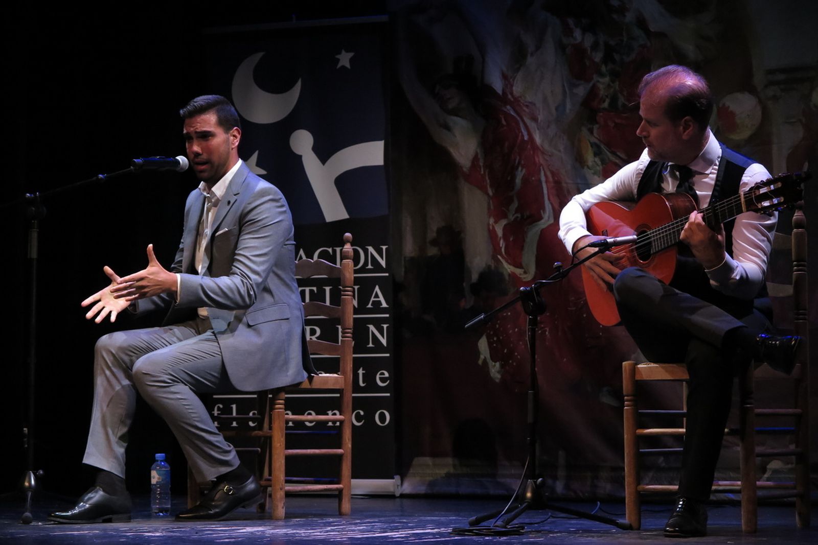 Recital de cante y toque organizado por la Fundación Cristina Heeren este año.