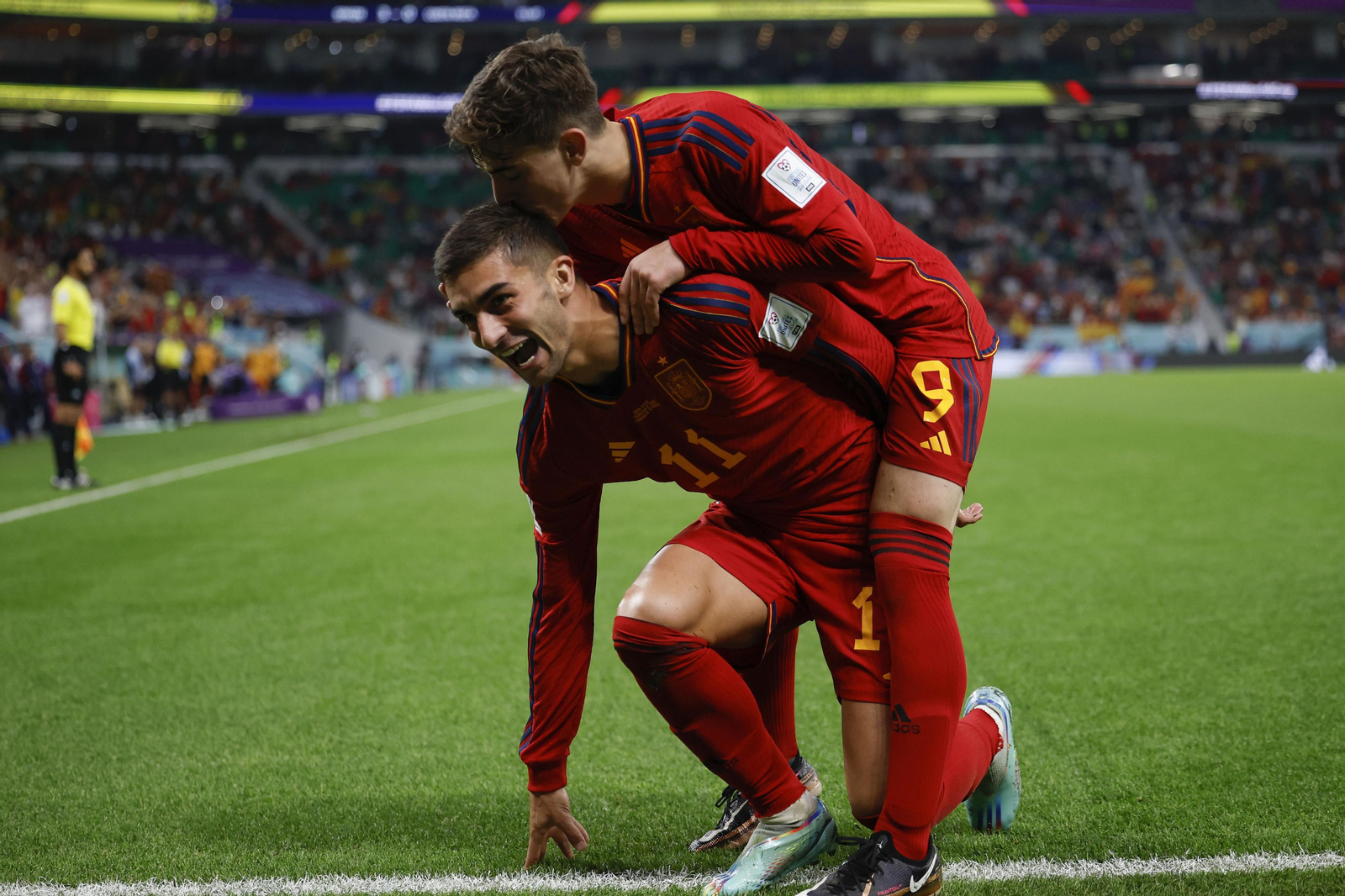 Las imágenes del España - Costa Rica en el Mundial de Qatar