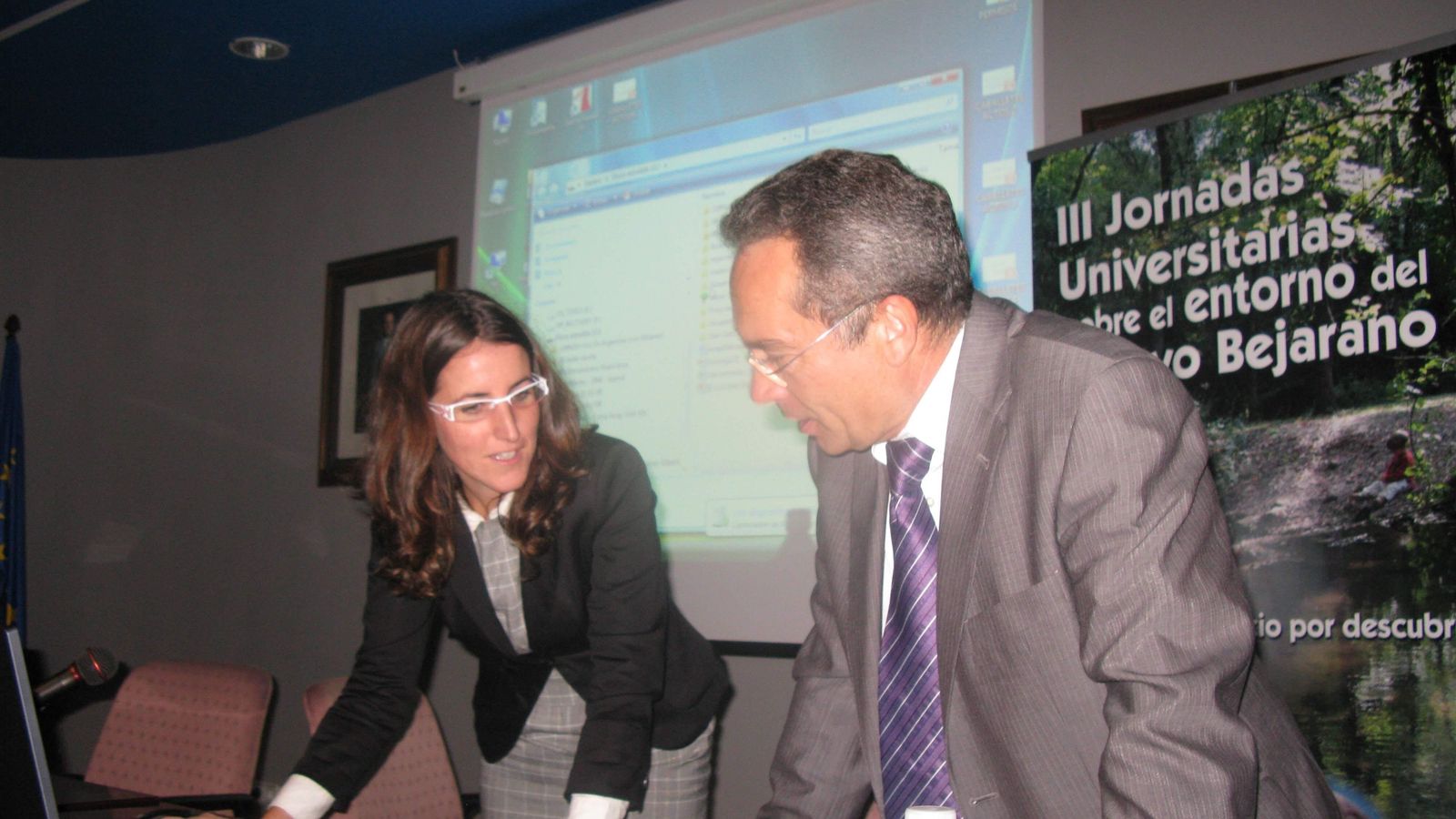 Detalle de una de las jornadas universitarias sobre el Bejarano.