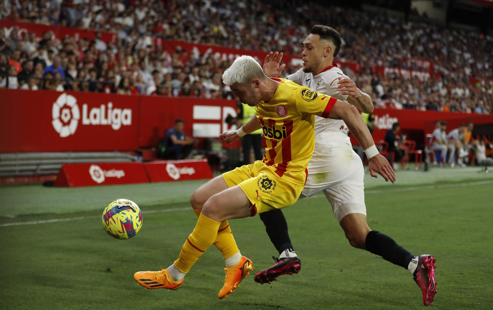 Las imágenes del Sevilla-Girona