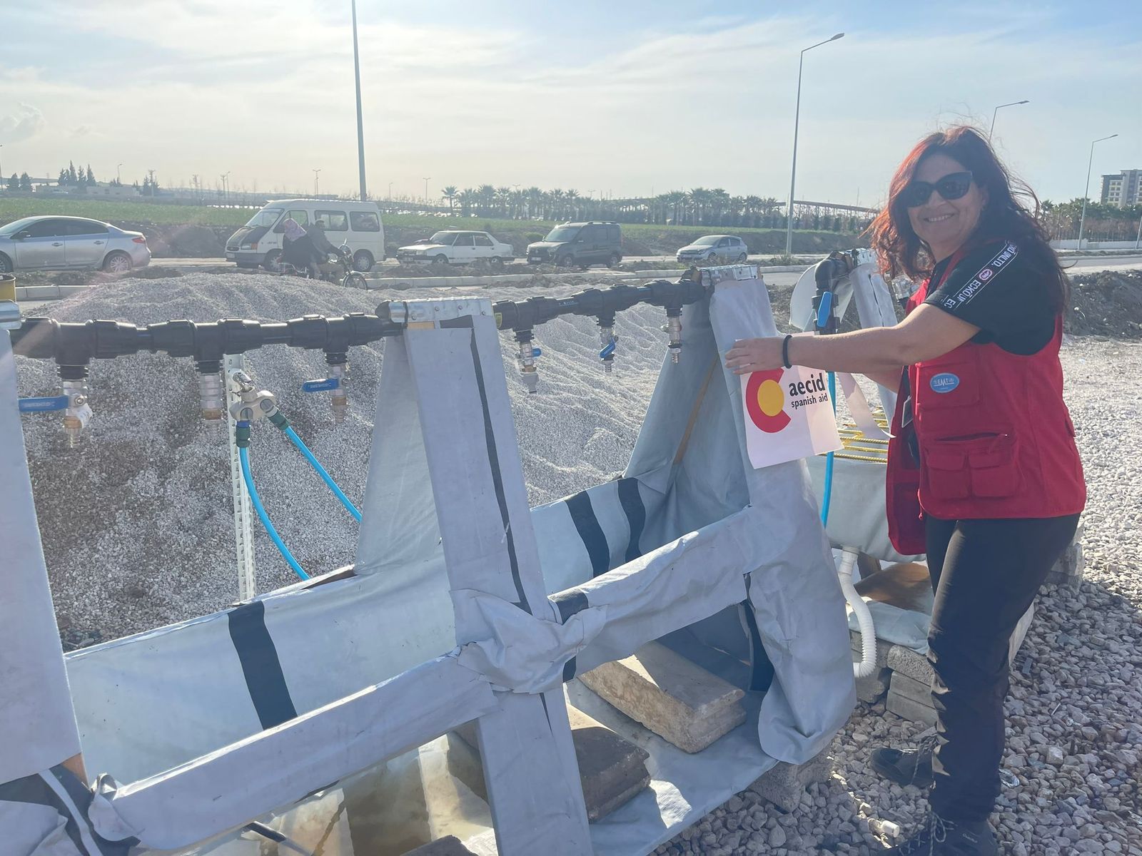 La experiencia de dos sanitarios de Huelva en Turquía tras el terremoto, en imágenes