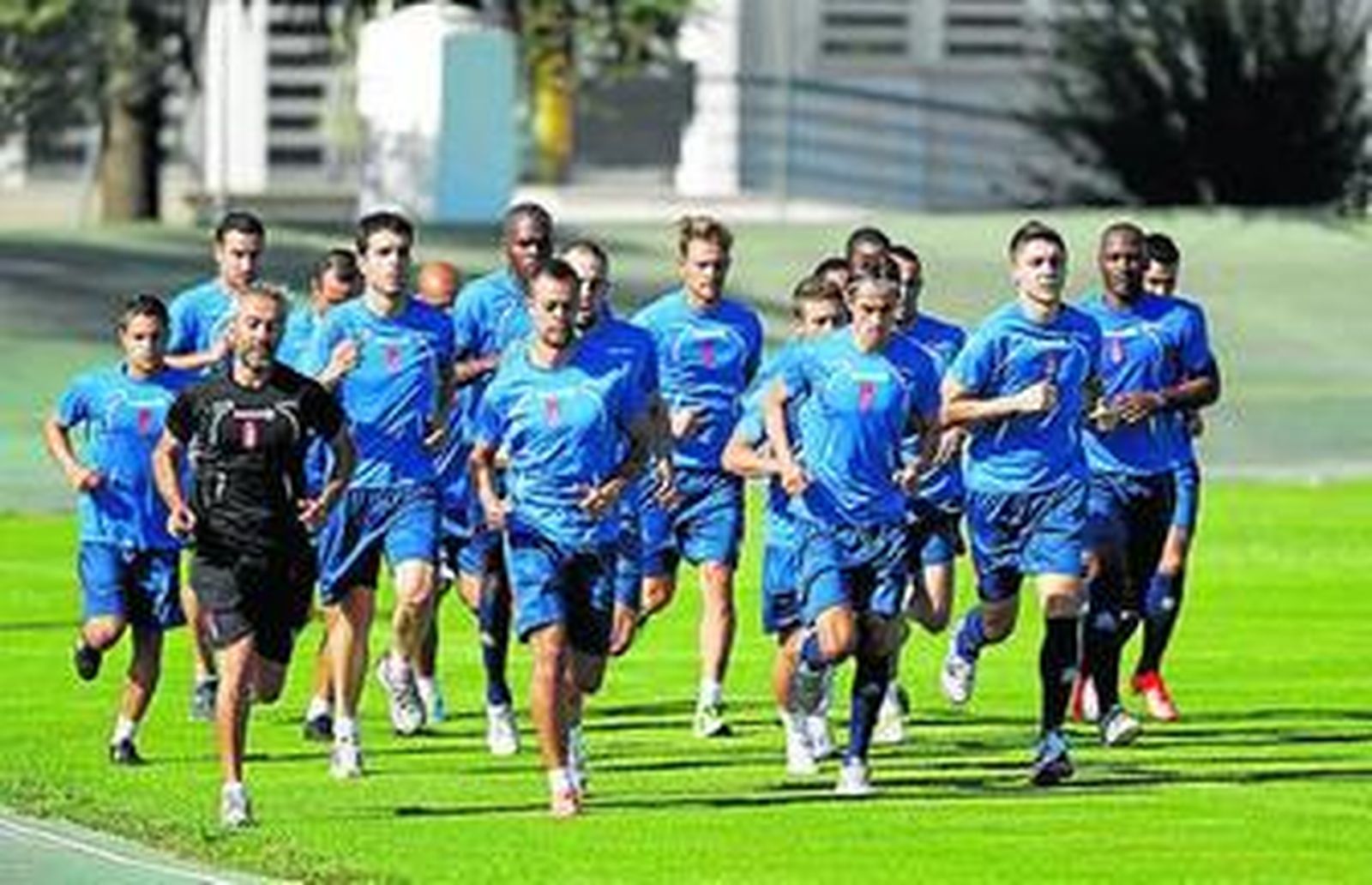 La plantilla retorna a los entrenamientos