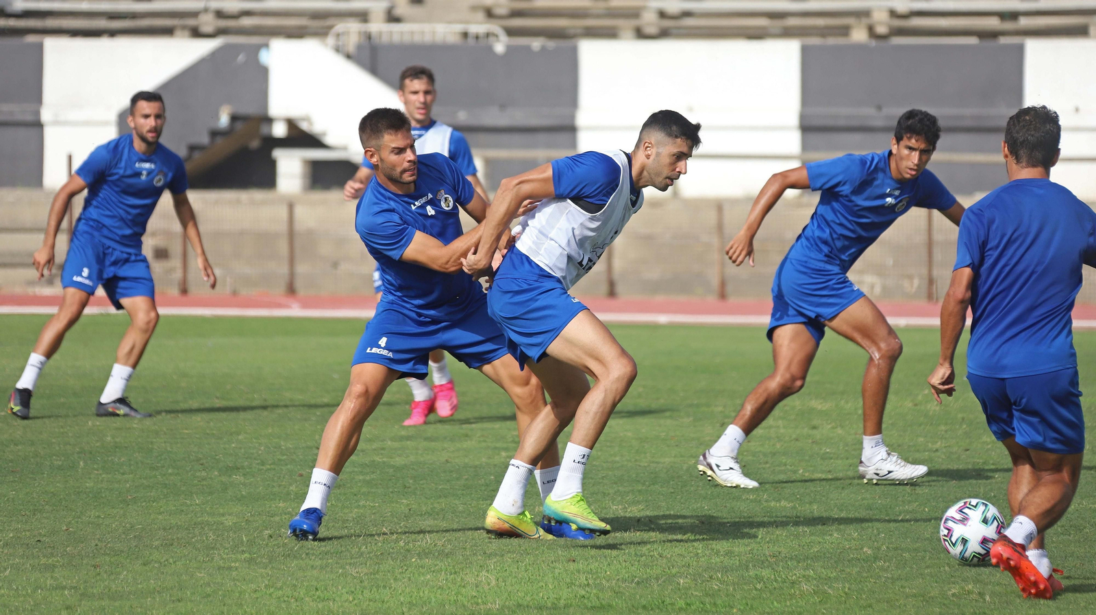 Fotos del entrenamiento de la Balona