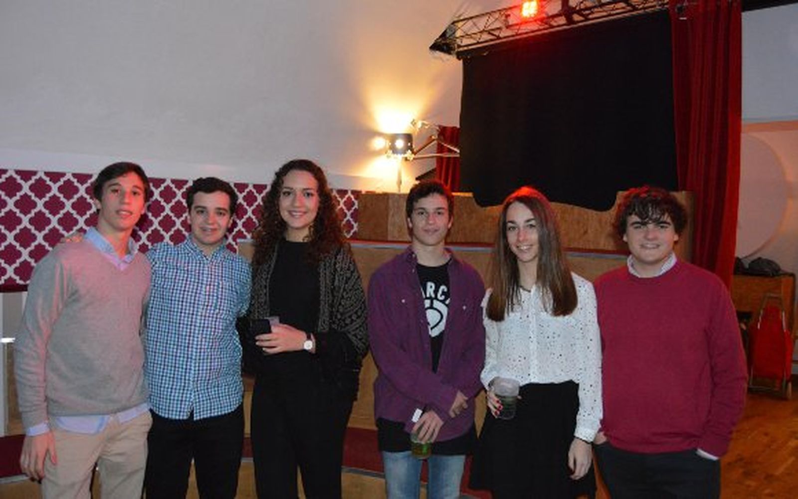 Enrique García, Carlos Garzón, Fátima Estebán, Nacho de Sobrino y Marta de Arellano.

Foto: Ignacio Casas de Ciria