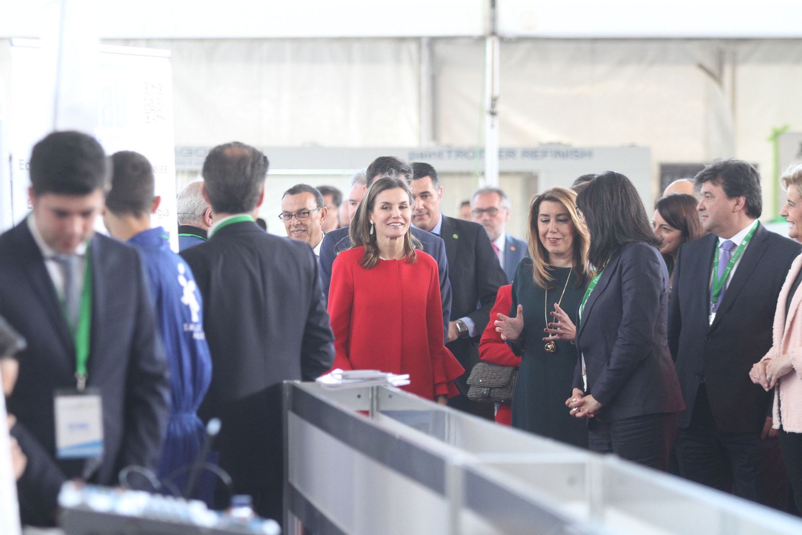 Imágenes de la visita de la reina Letizia a Huelva