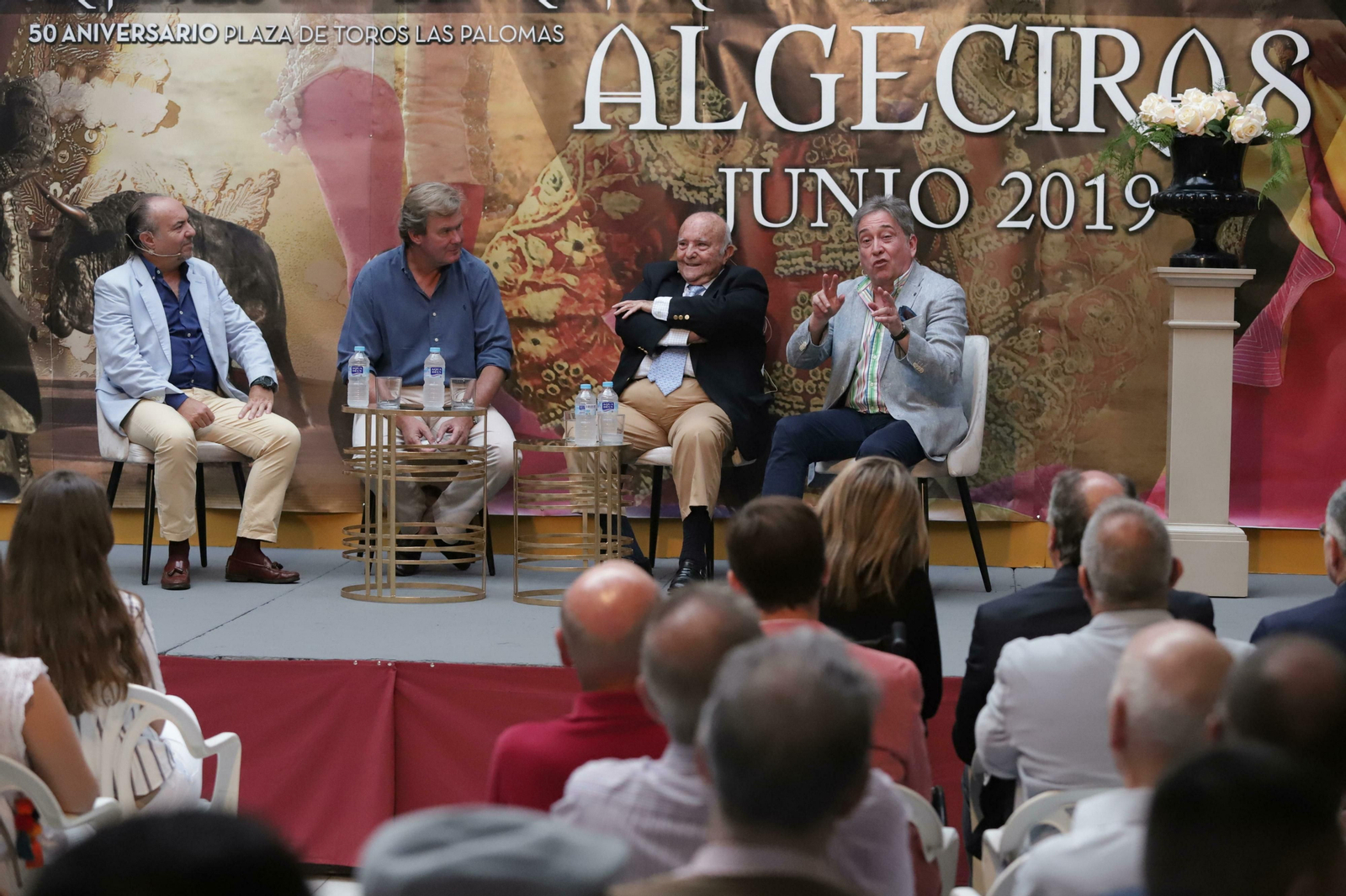 Juan Belmonte, Fermín Bohórquez, Francisco Javier Valdés Escuín y Agustín Pérez Sendino