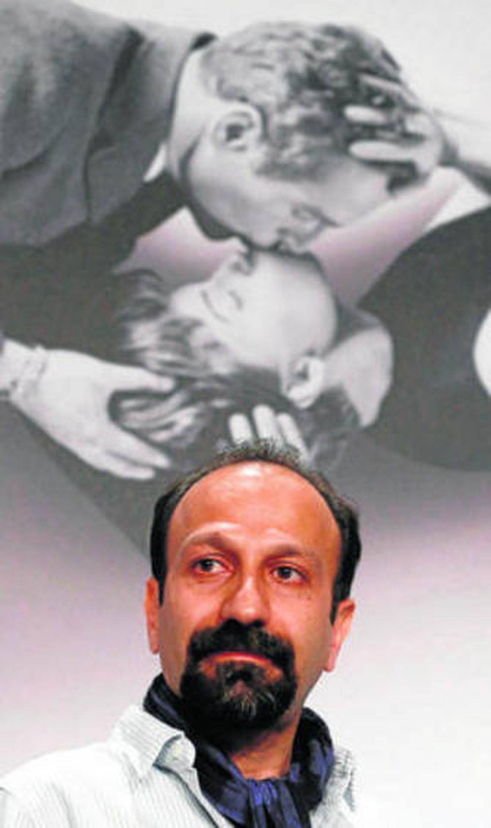 El cineasta iraní Asghar Farhadi, ayer en el Festival de Cannes.