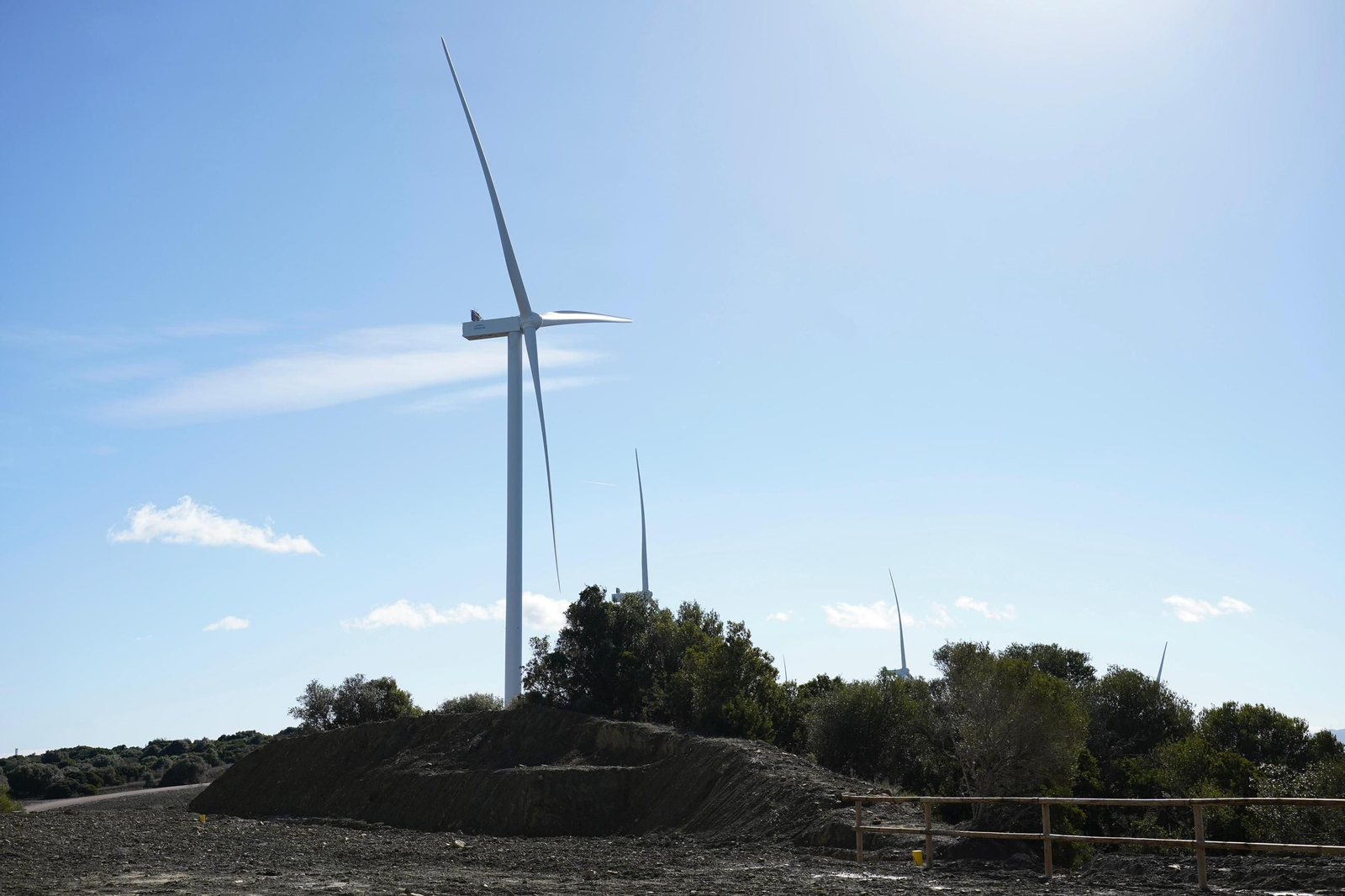 Parques eólicos El Patrón y Cerro Cabello, de Engie, en Los Barrios (Cádiz)