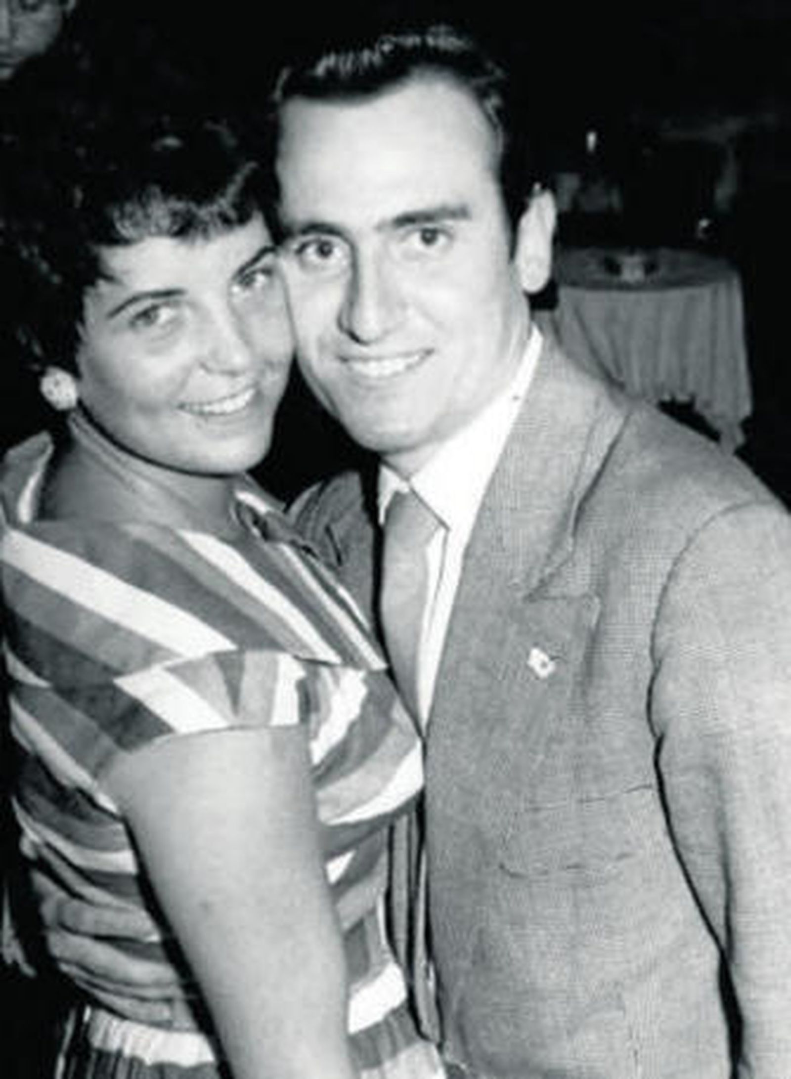 Manolo Escobar con su esposa, Anita Marx.