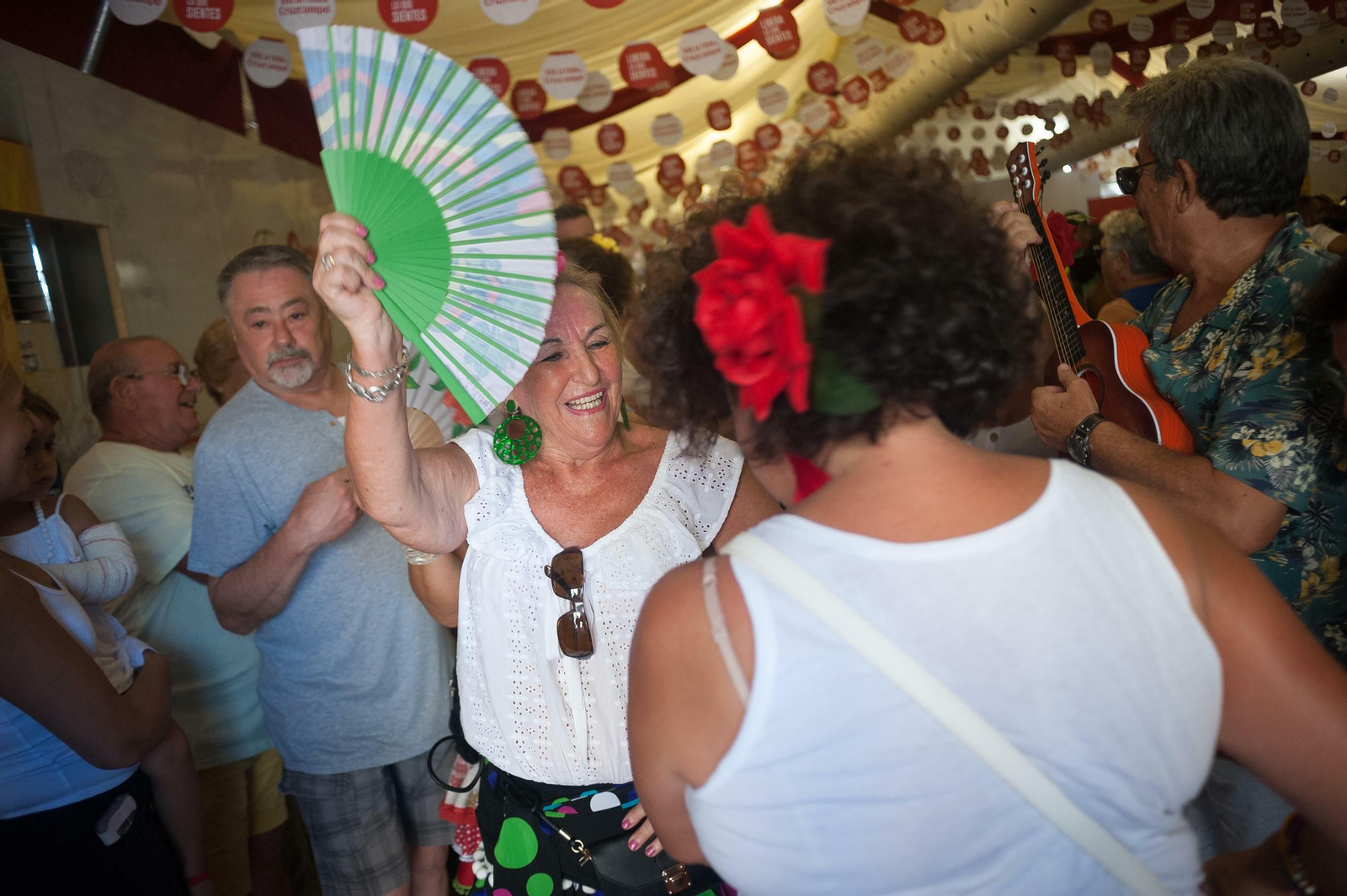 Fotos de este lunes en la Feria de Málaga