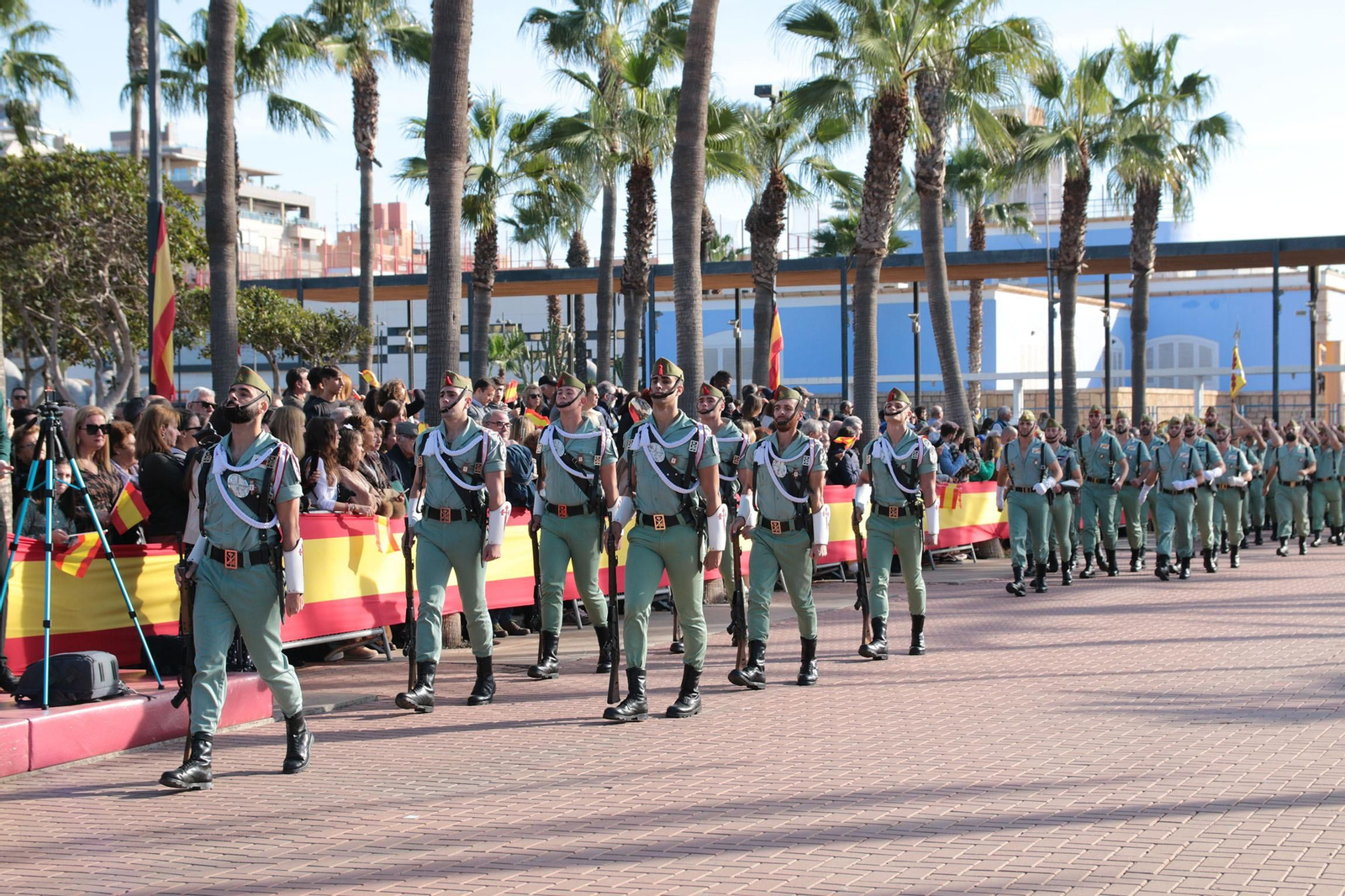 Jura de bandera civil en Las Almadrabillas