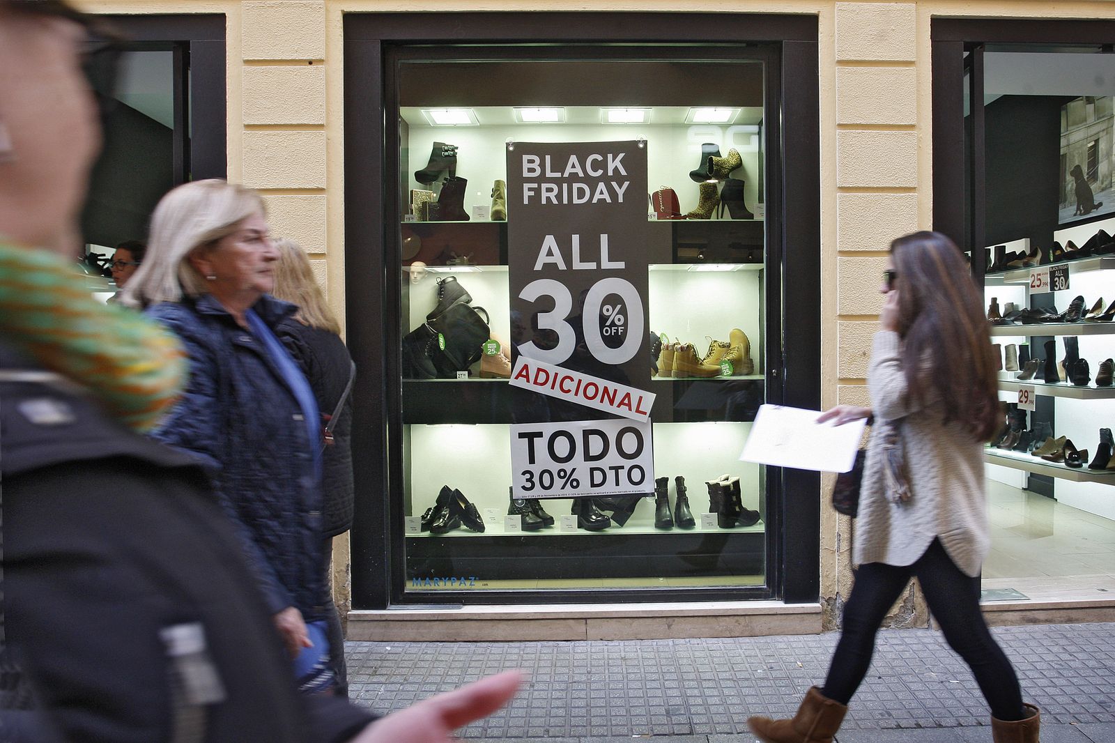 Día de ventas en una pasada edición del Black Friday