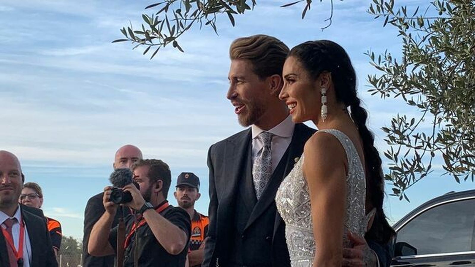 Sergio Ramos y Pilar Rubio en la finca antes de su fiesta nupcial