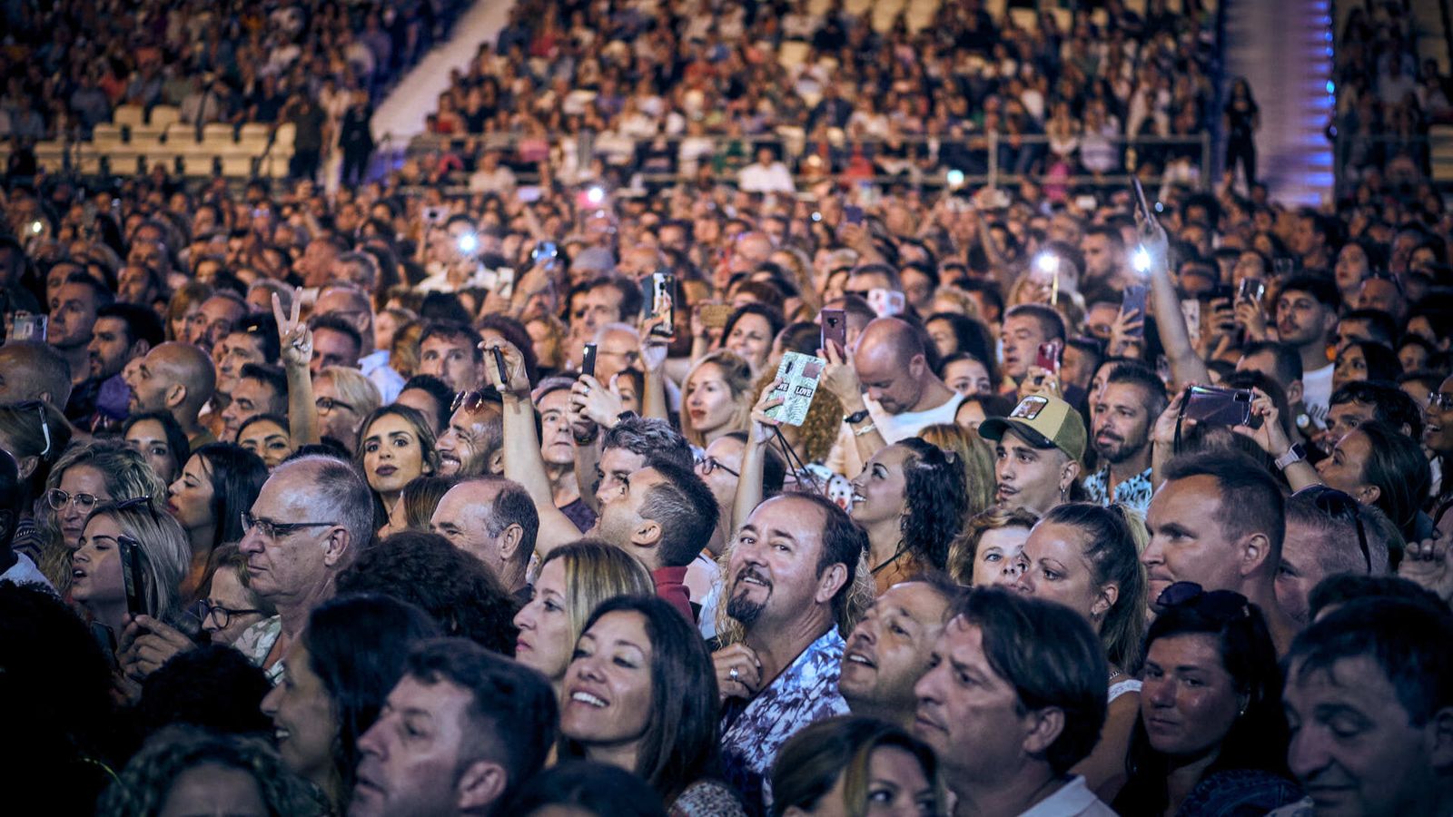 Concierto de Marc Anthony en el CMF deChiclana