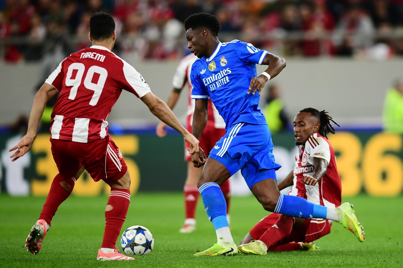 Las imágenes del Olympiacos-Real Madrid