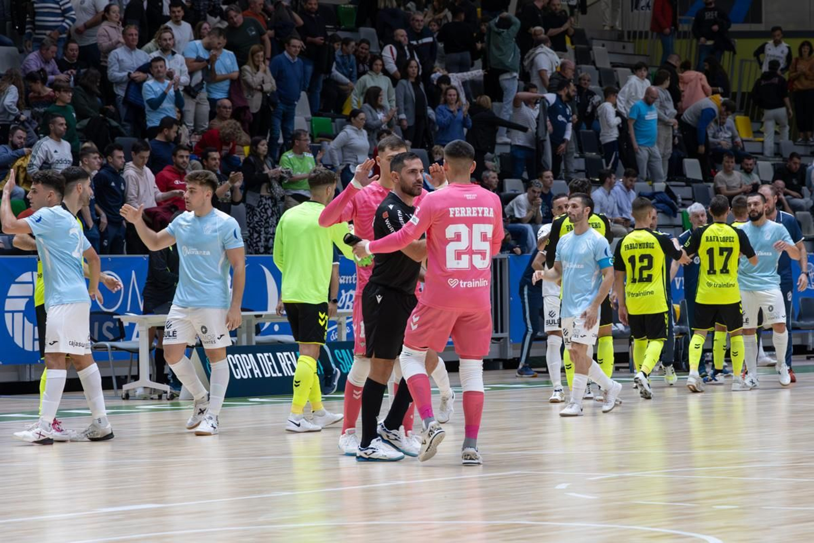 Tercera eliminatoria de la Copa del Rey, Avanza Jaén - Real Betis FS, en imágenes