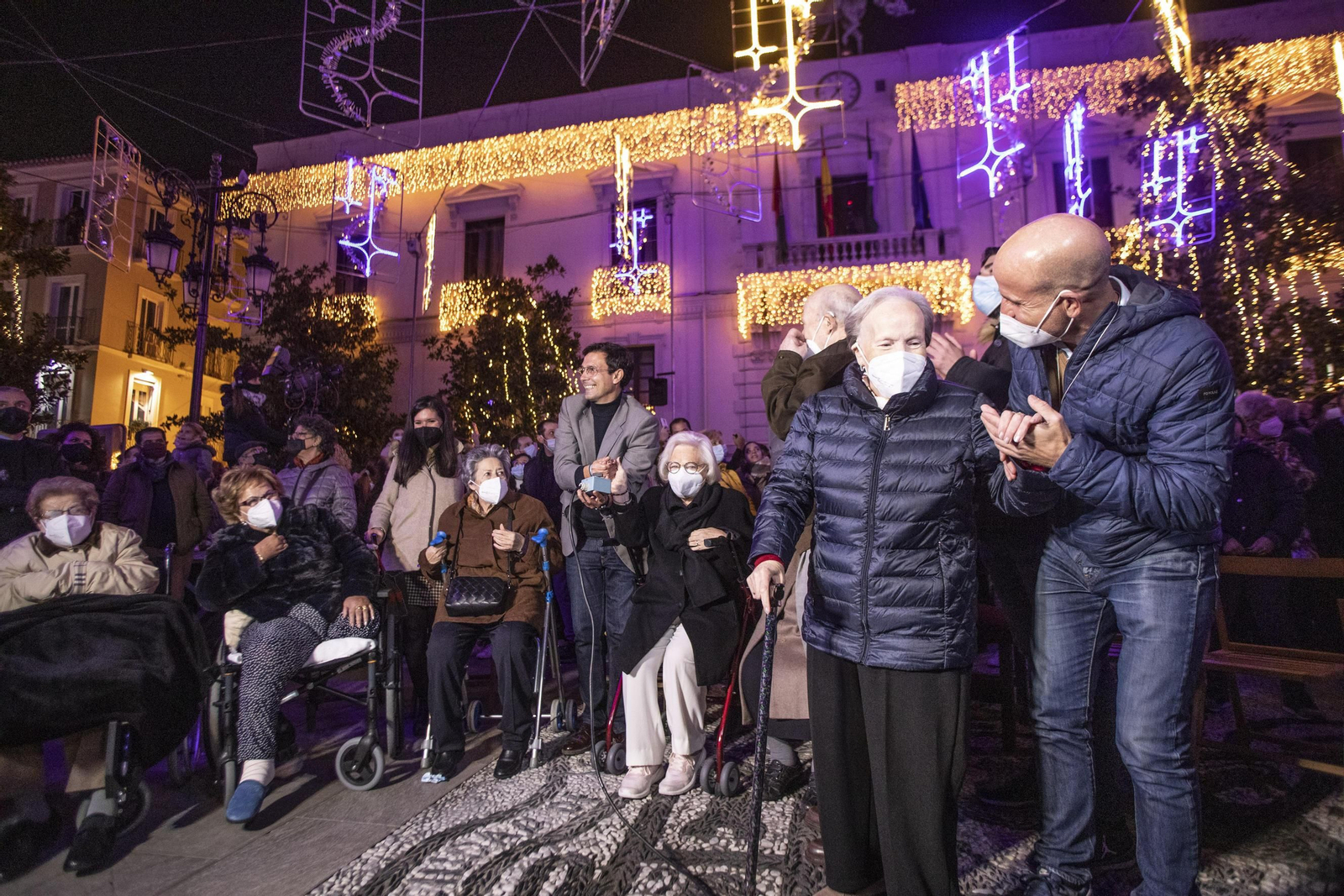 Encendido de Navidad en Granada 2021