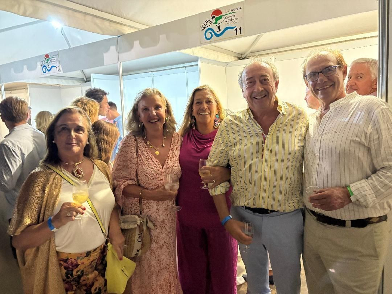 Carmen Guirado, Begoña Sifferle, María Luisa Lavado, Segundo Rodríguez y Gabriel Soler.