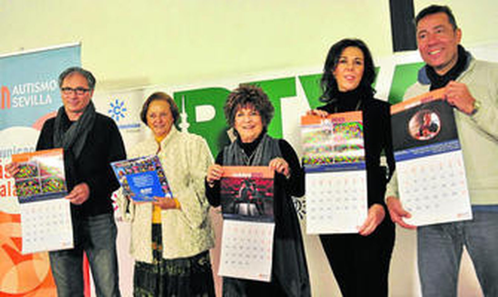 José Antonio Sánchez de Lamadrid, Cristina Álvarez, Olga Bertomeu, Mª Ángeles Maisanaba y Pepe da Rosa.