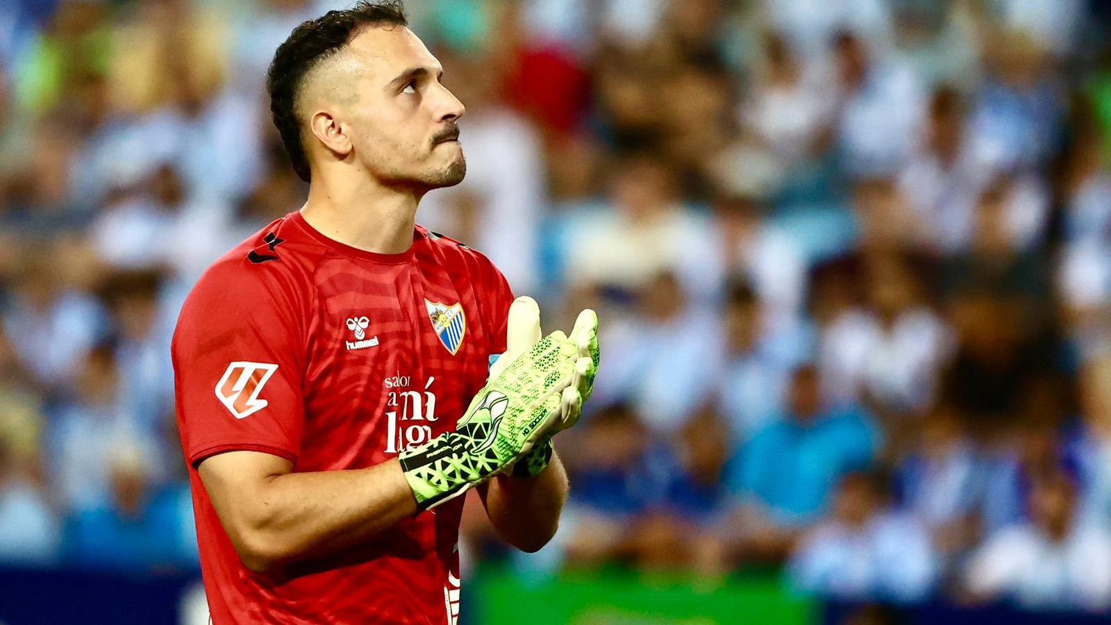 El Málaga CF - Elche, en fotos