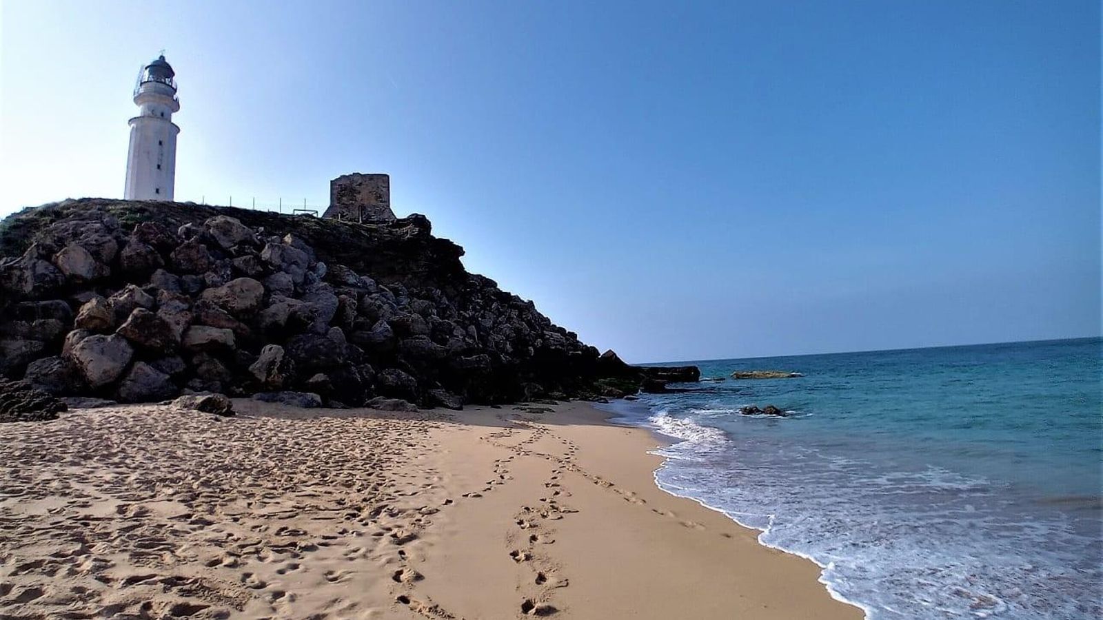 Playa del Faro de Trafalgar (Los Caños de Meca, Barbate)
