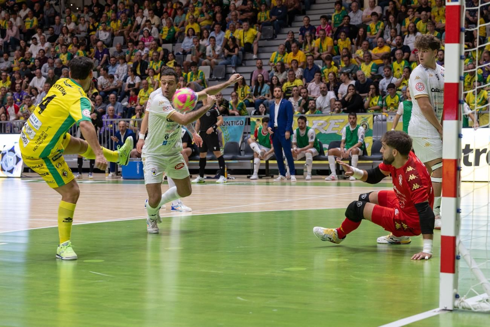 Las mejores imágenes de la amplia victoria del Jaén Paraíso Interior FS sobre O Parrulo Ferrol