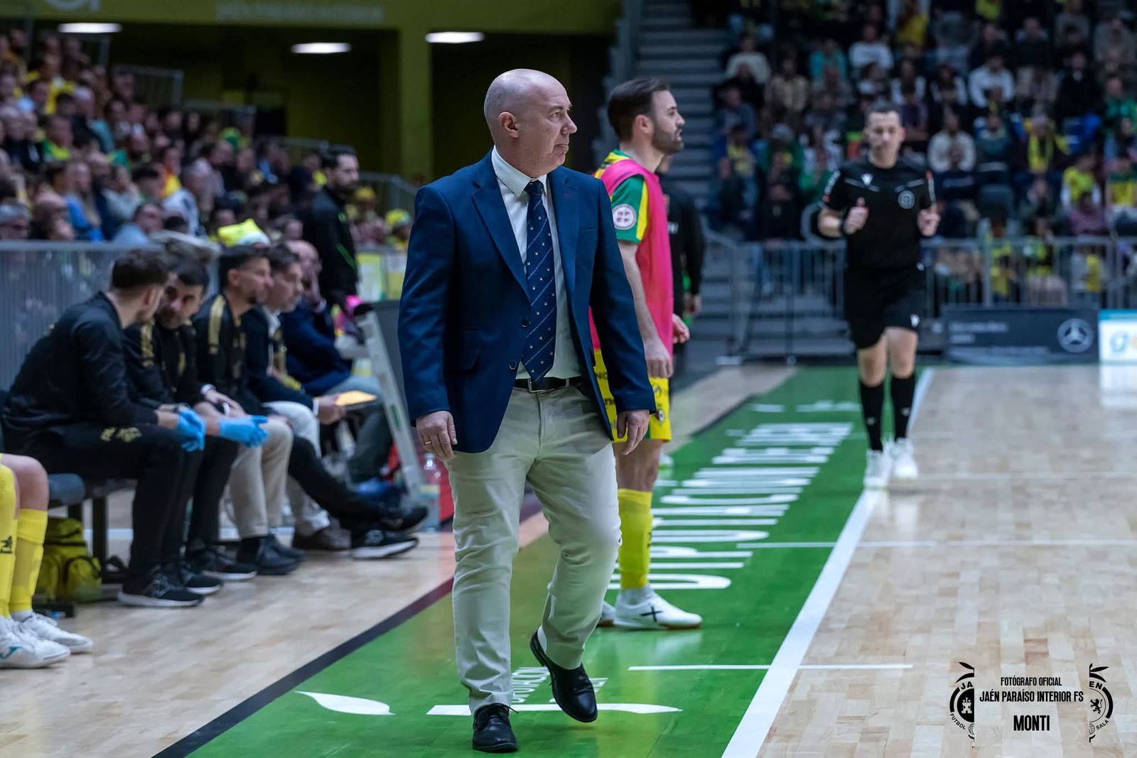 Dani Rodríguez, en un partido en el Olivo Arena.