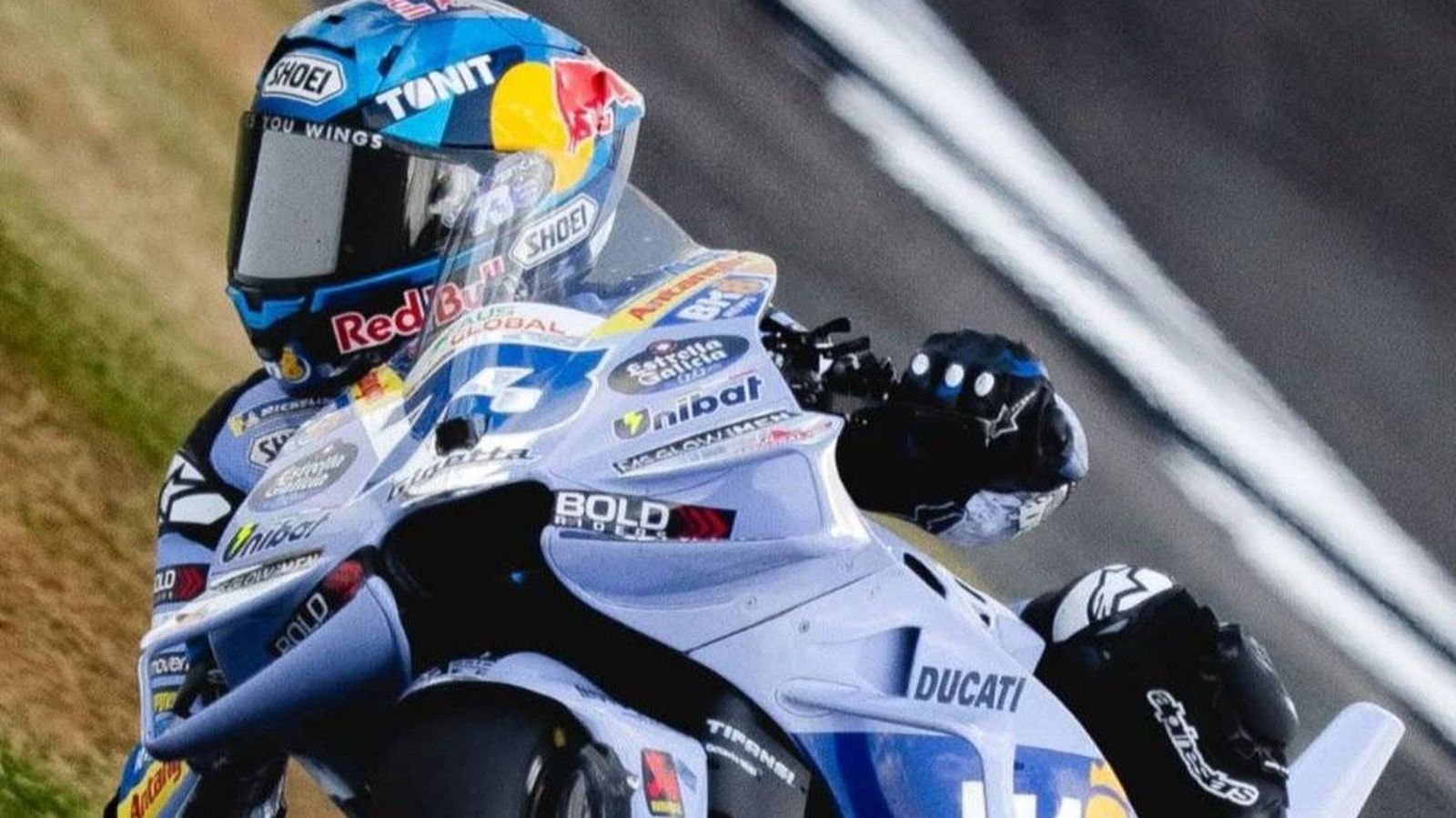 Alex Márquez en el GP de Gran Bretaña