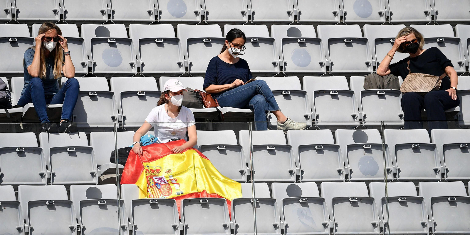 Las fotos de la Alejandro Davidovich ante Novak Djokovic.