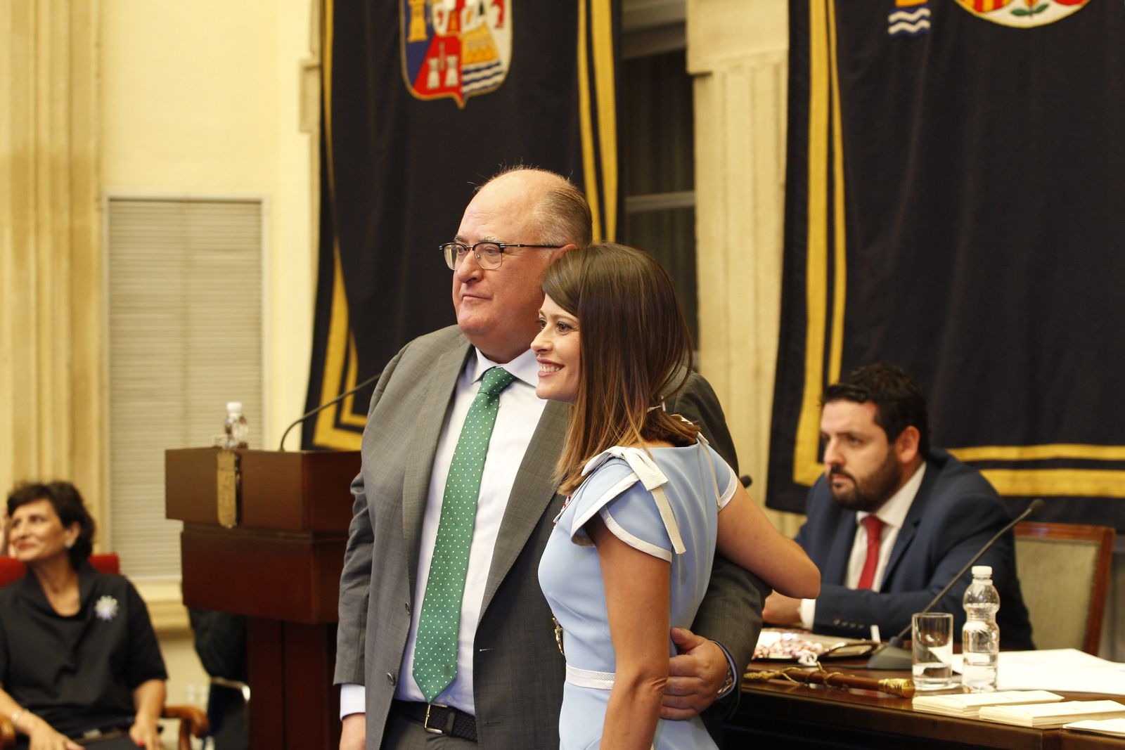 Pleno investidura Presidente Diputación de Almería. Javier Aureliano García