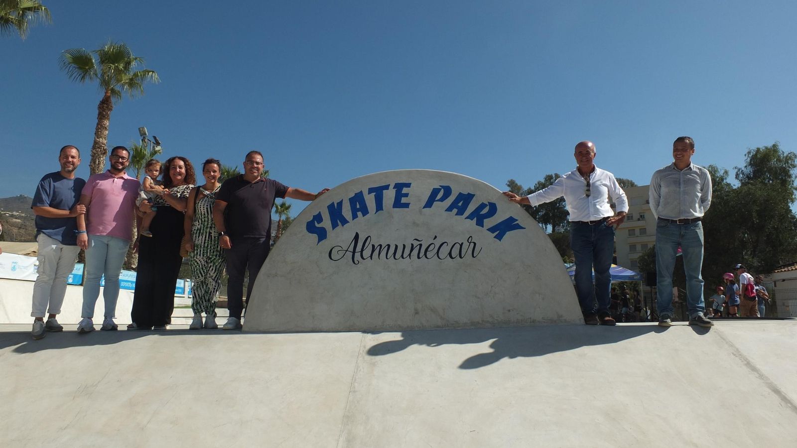 Inauguración del skate park y Pum Track en Almuñécar