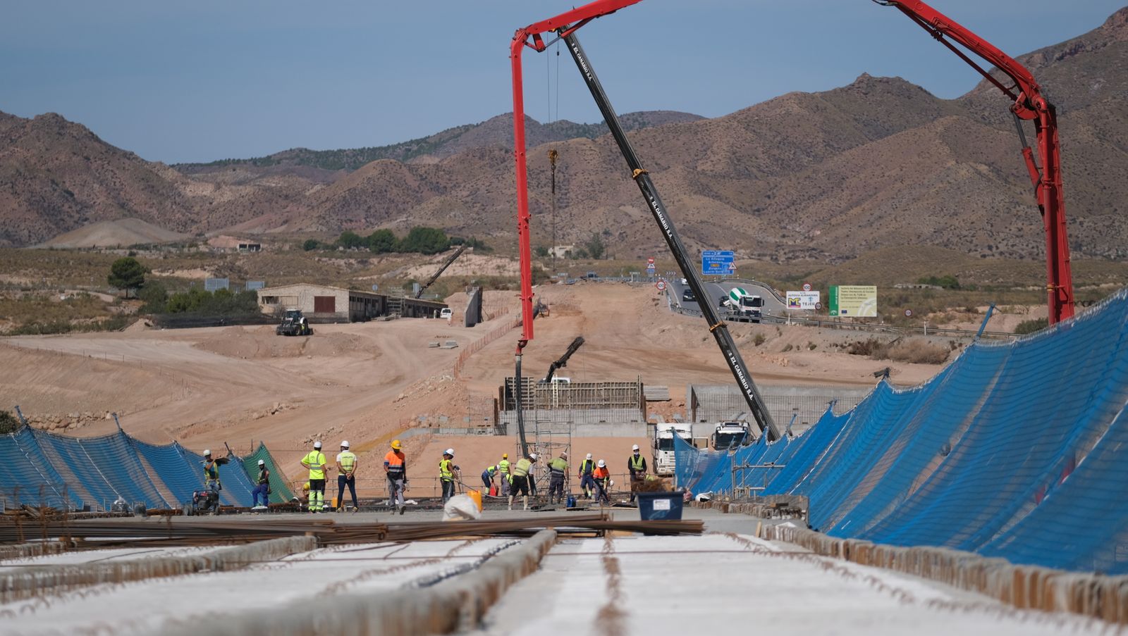 Fotogalería visita Consejera de Fomento a las obras de la Autovía del Almanzora