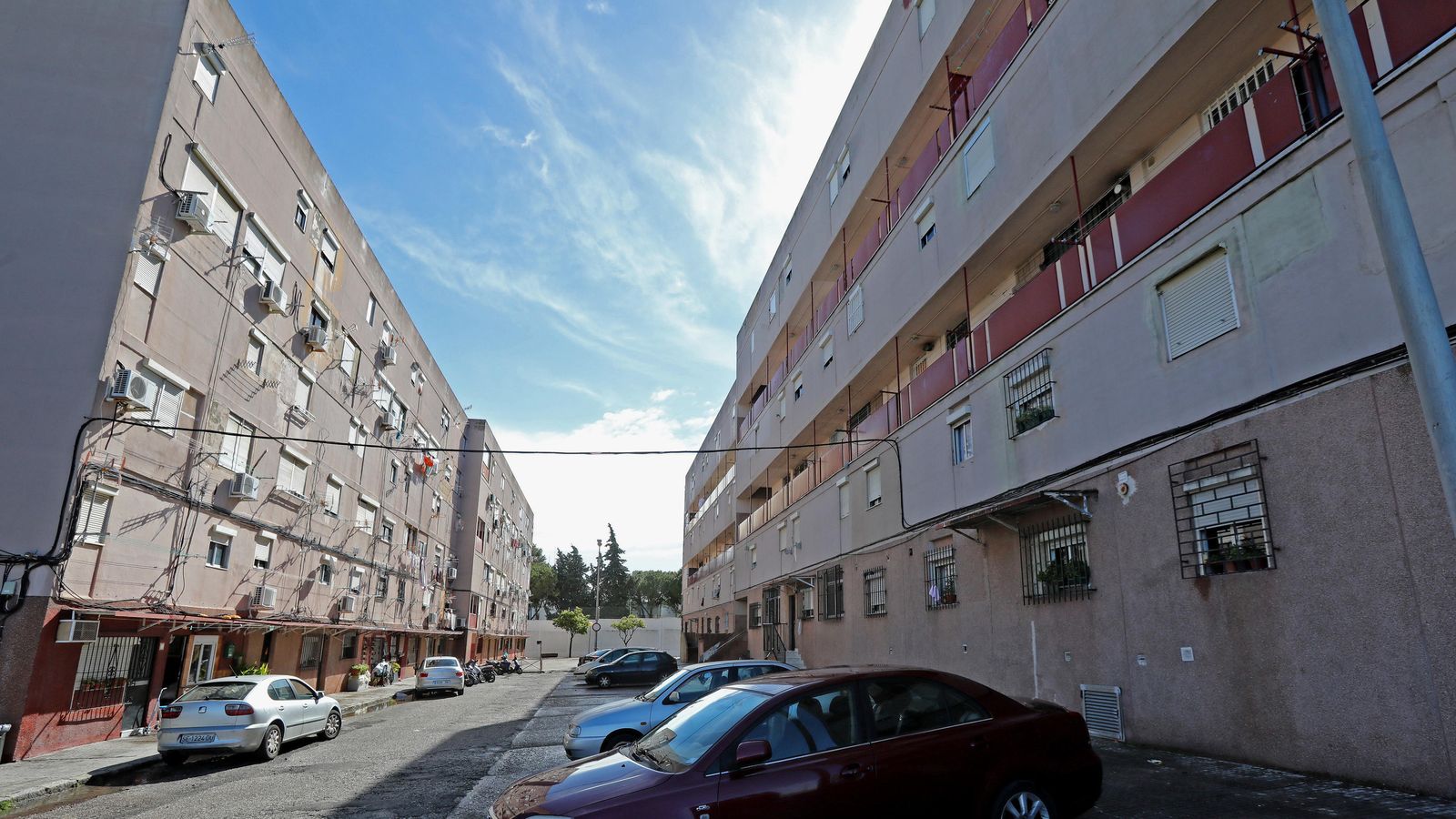 Bloques de viviendas de San Juan de Dios.