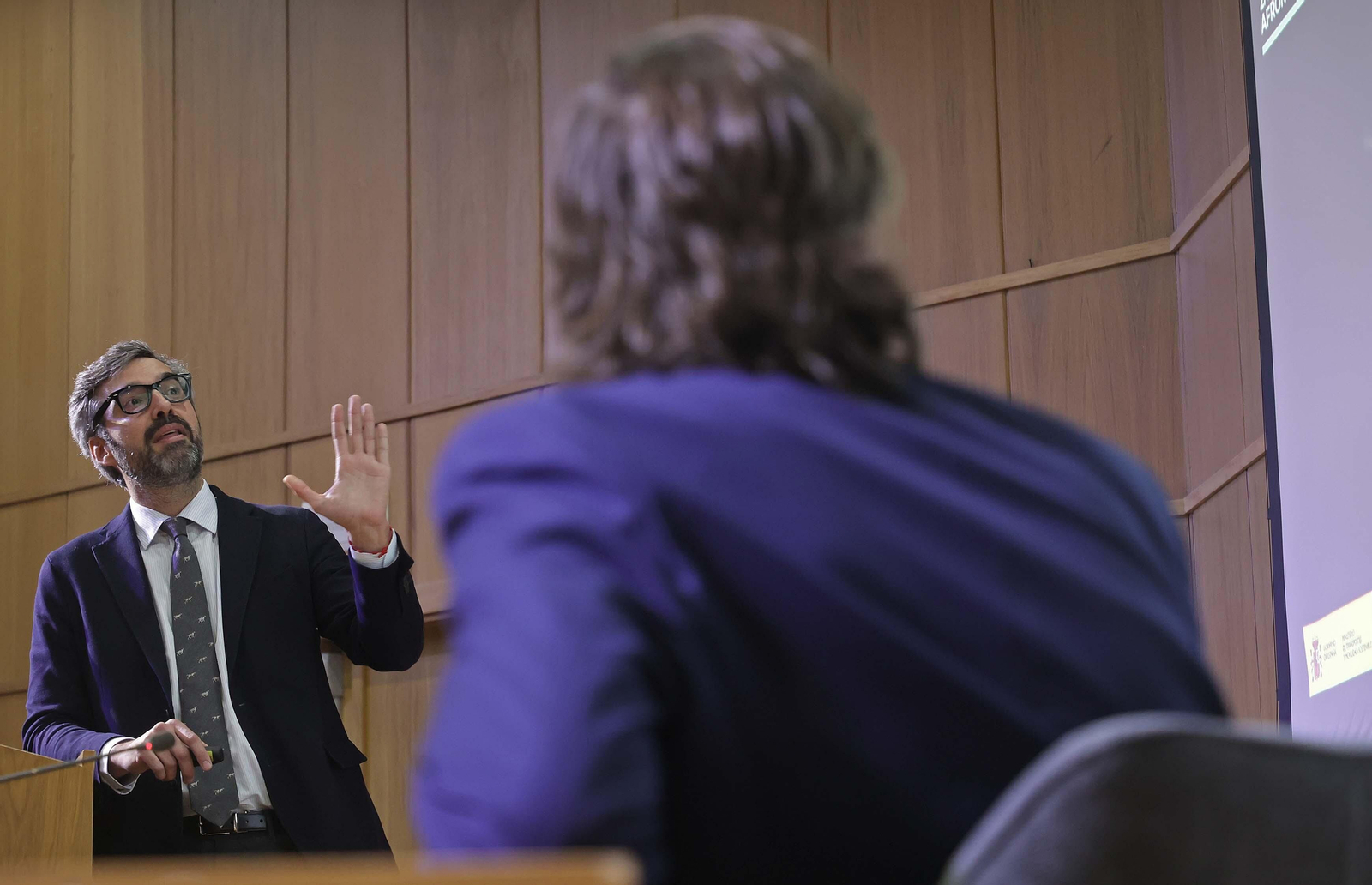 Fotos de la jornada de trabajo del ministro de Transportes en el Puerto de Algeciras