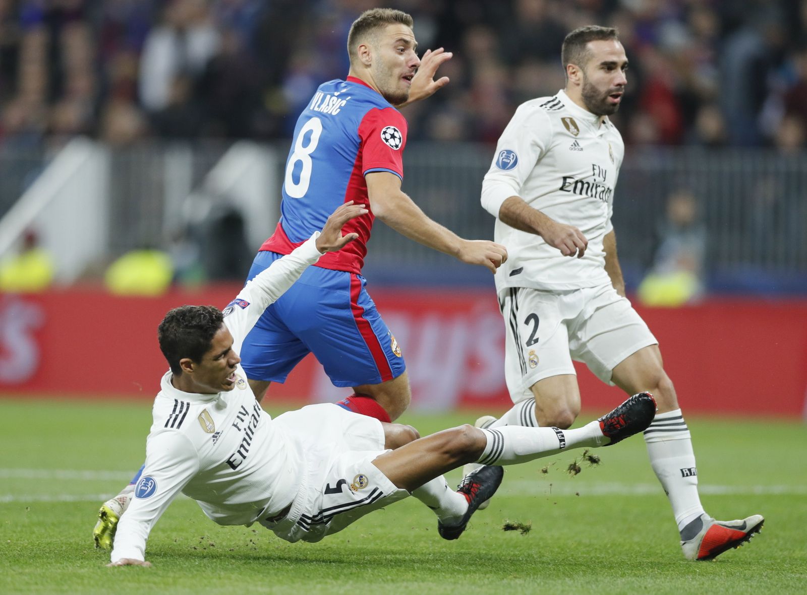 El CSKA de Moscú-Real Madrid, en imágenes