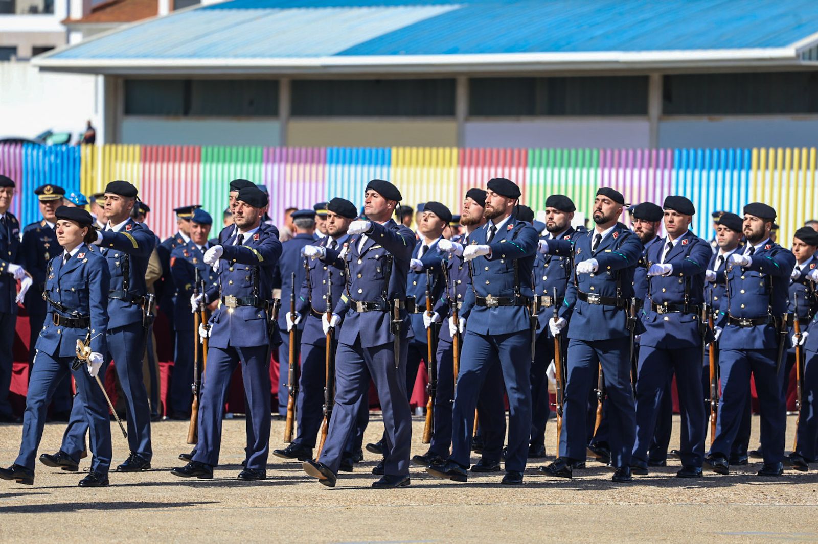 Fotografías del Acto Militar presidido por S.M. el Rey Felipe VI con motivo del centenario del Plus Ultra