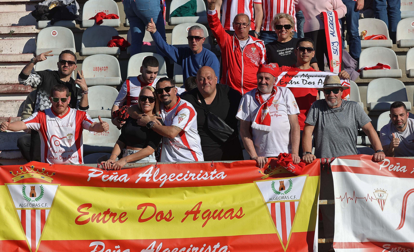Búscate en el Nuevo Mirador durante el Algeciras - Real Madrid Castilla de Primera Federación