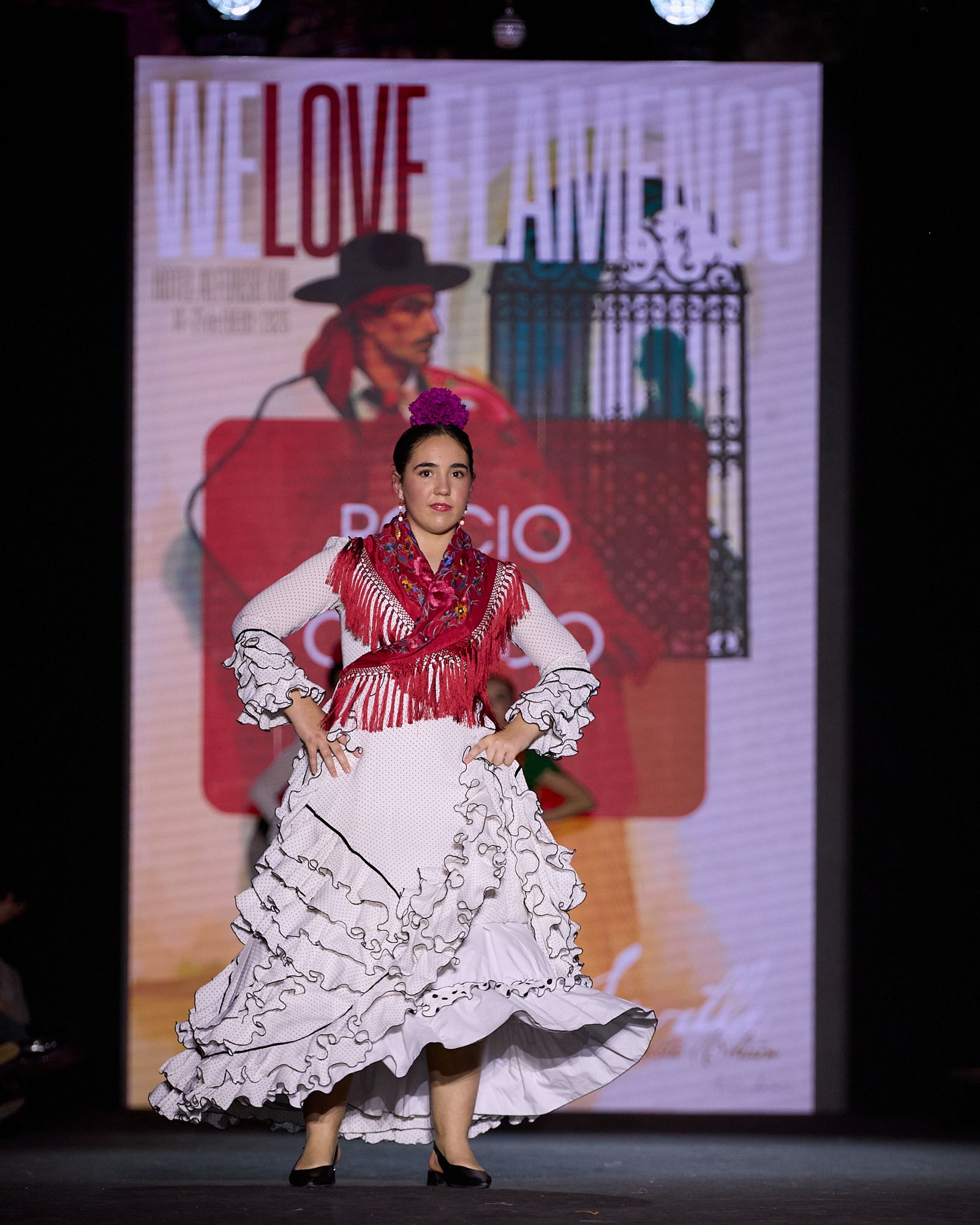 El desfile de Rocío Olmedo en We Love Flamenco 2026, todas las fotos