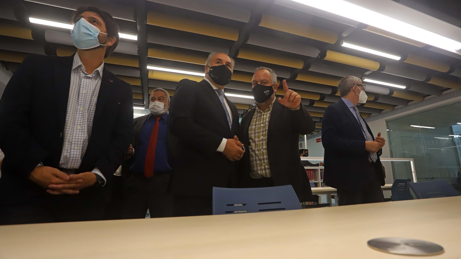 Fotos de la inauguración de la nueva Biblioteca del Campus Bahía de Algeciras