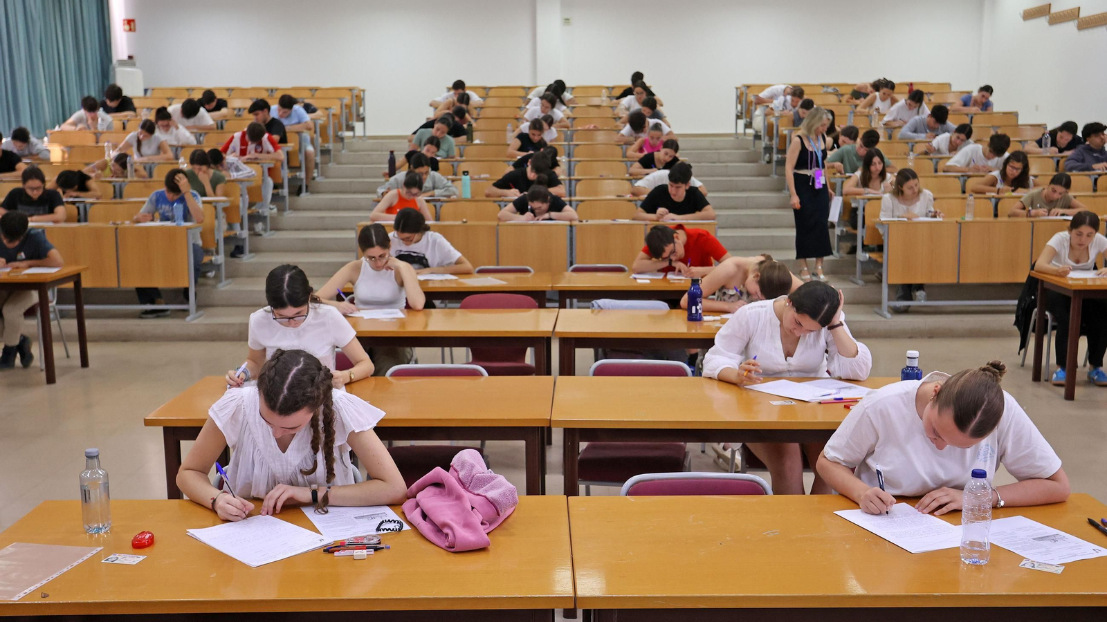 Uno de los aularios del Campus, donde se han celebrado las primeras pruebas de la Selectividad. Uno de los aularios del Campus, donde se han celebrado las primeras pruebas de la Selectividad.