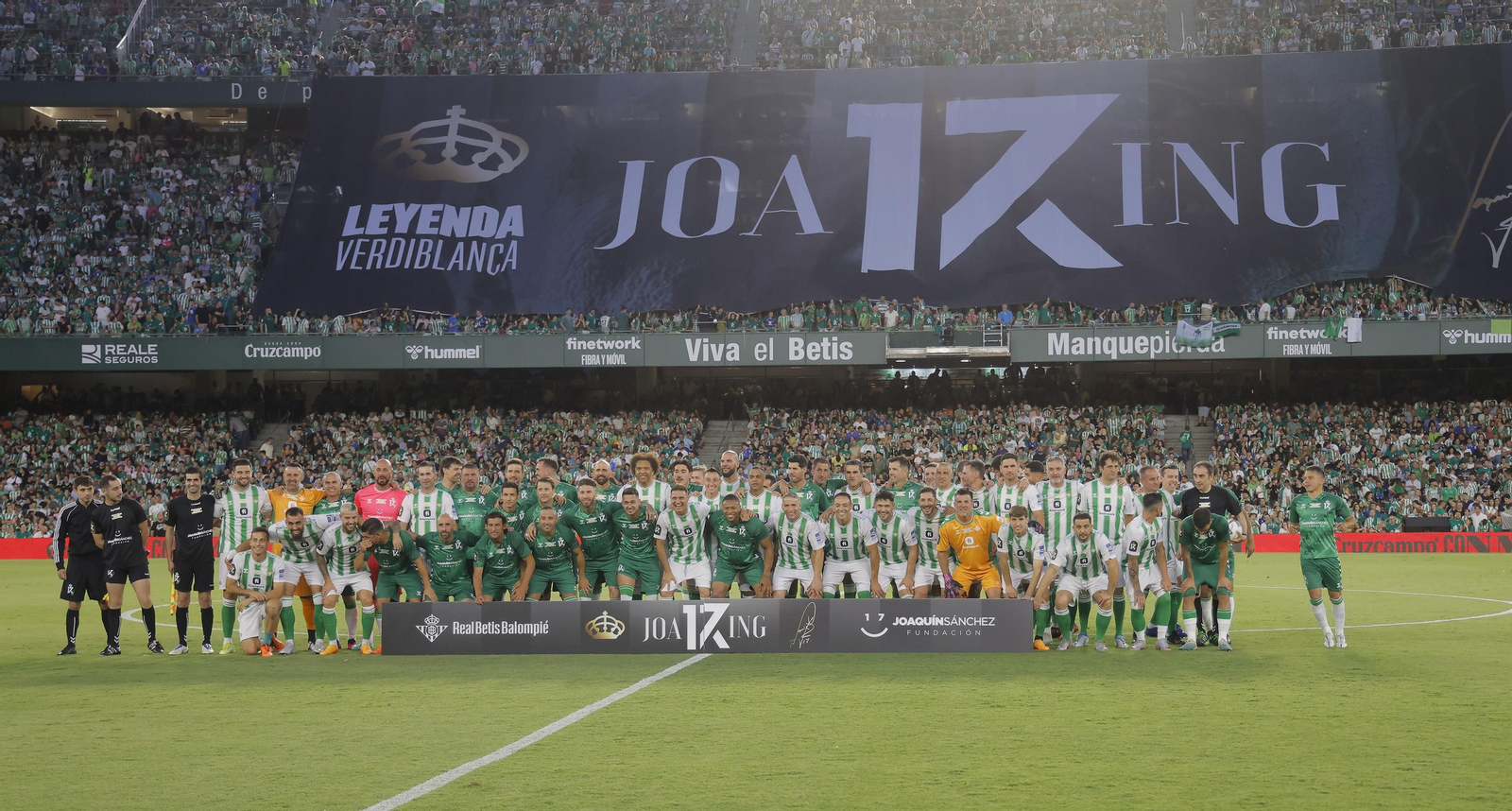 Las imágenes del partido de despedida de Joaquín