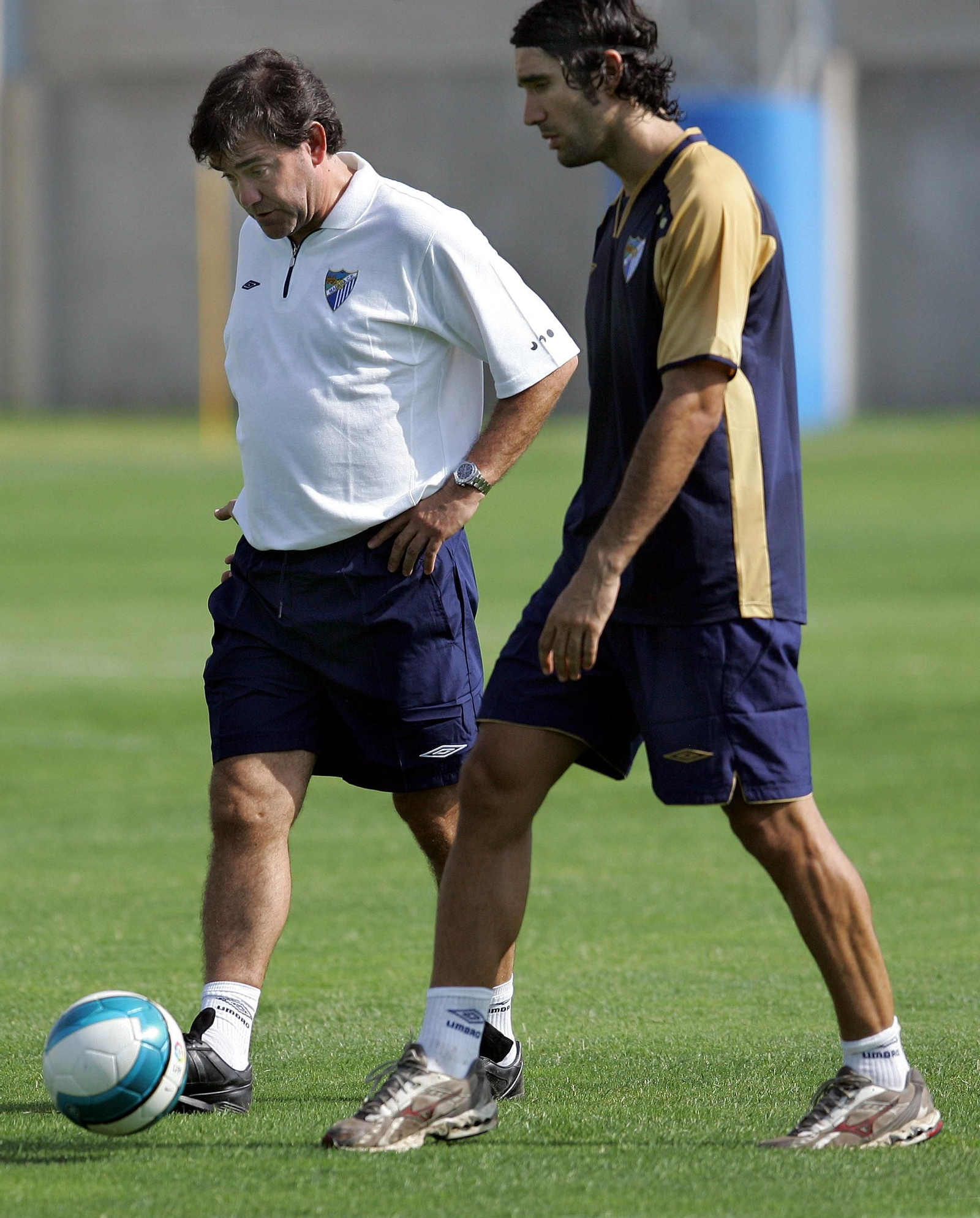 El paso de Marcos Alonso por el Málaga CF, en fotos