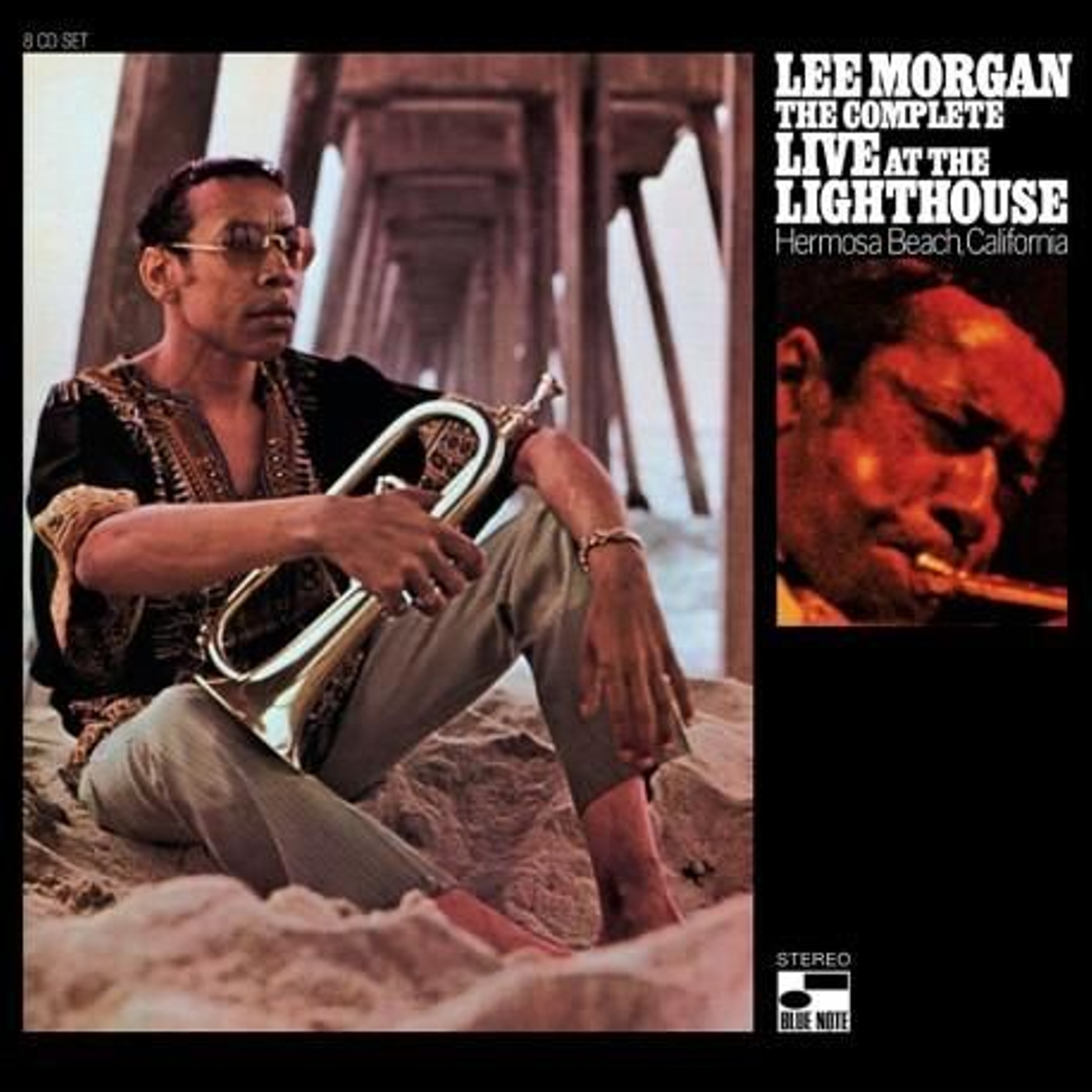 Detalle del cofre regalo del trompetista Lee Morgan.