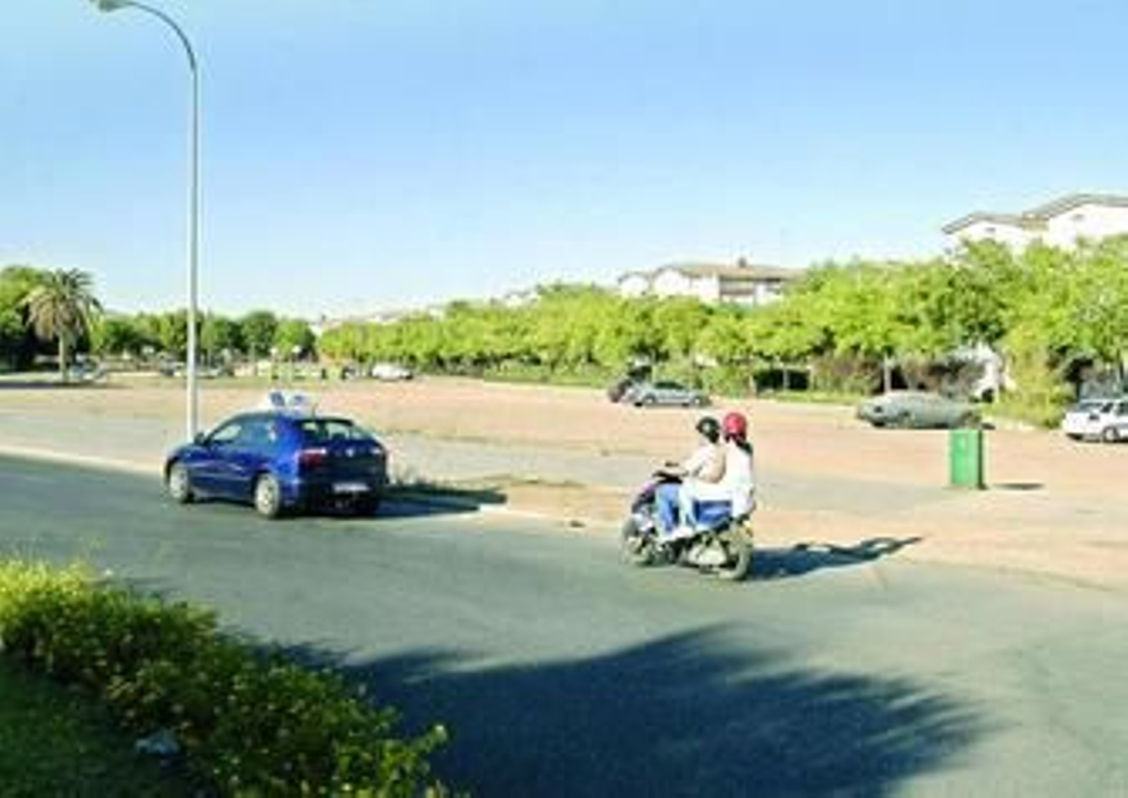 Avenida del Ministerio de la Vivienda, en la Fuensanta, donde se plantea intervenir.