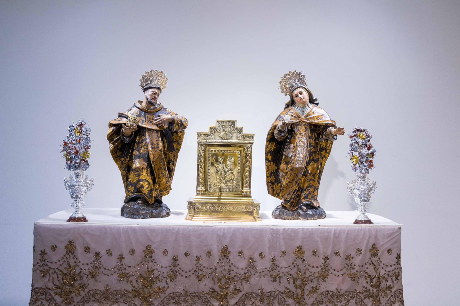 Inauguración de la exposición 'Panis Vitae' por el Corpus de San Fernando