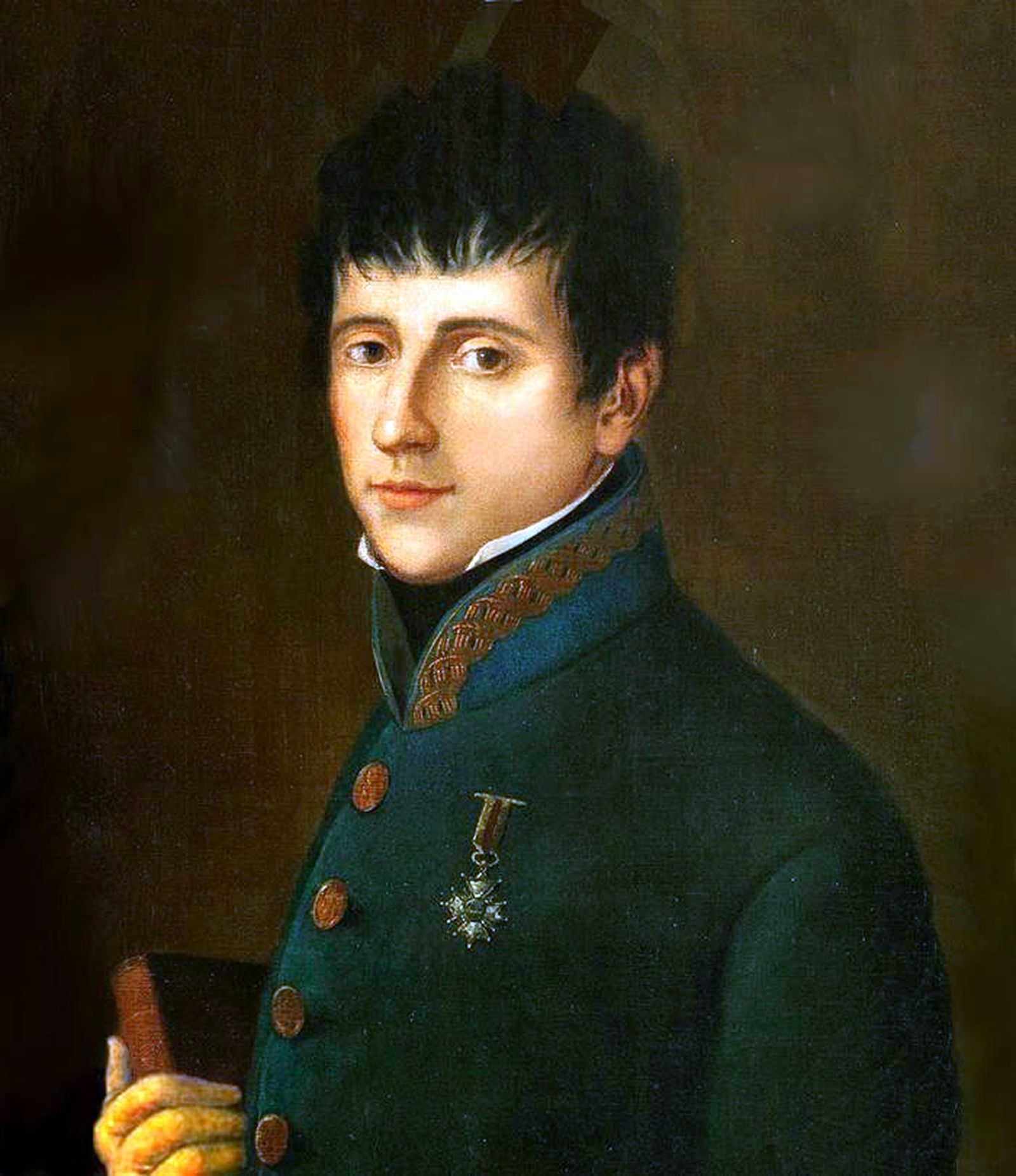Retrato anónimo del general Riego (1874-1823), protagonista principal e indirecto de estas páginas