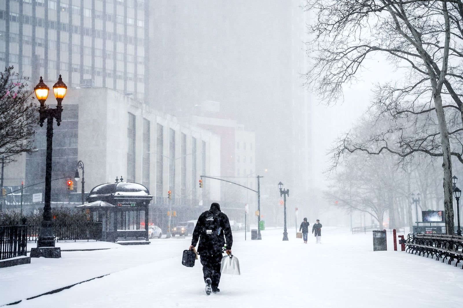 Así estaba el ambiente en Nueva York