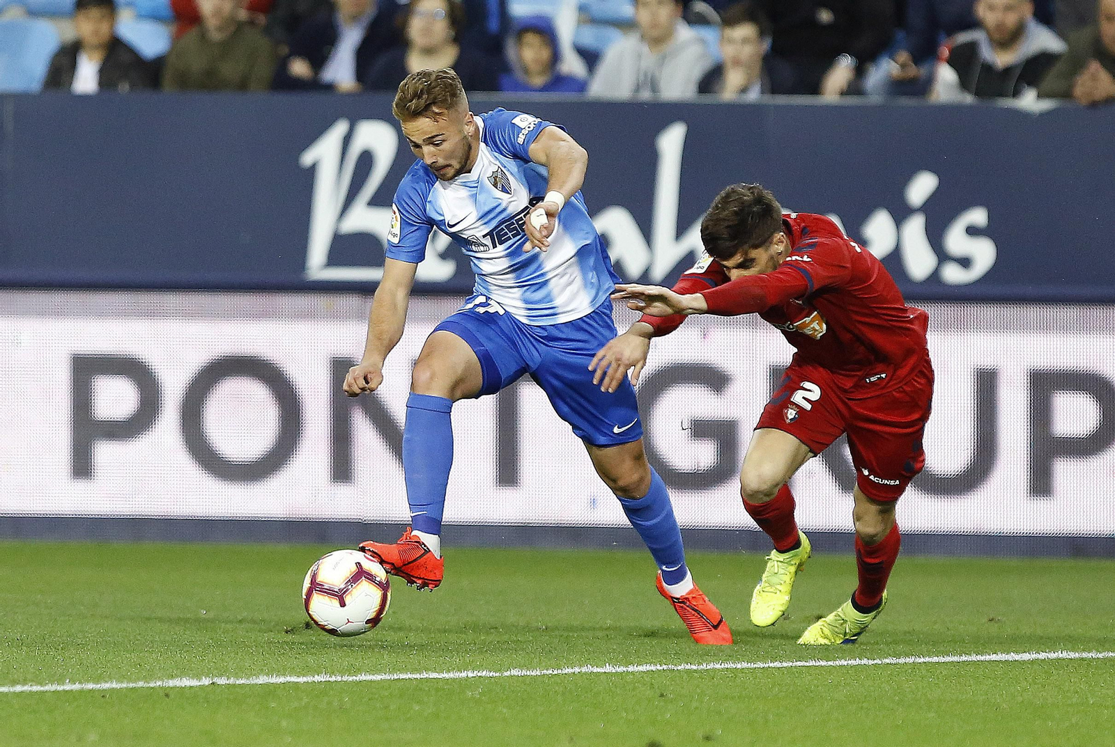 Las imágenes del Málaga-Osasuna