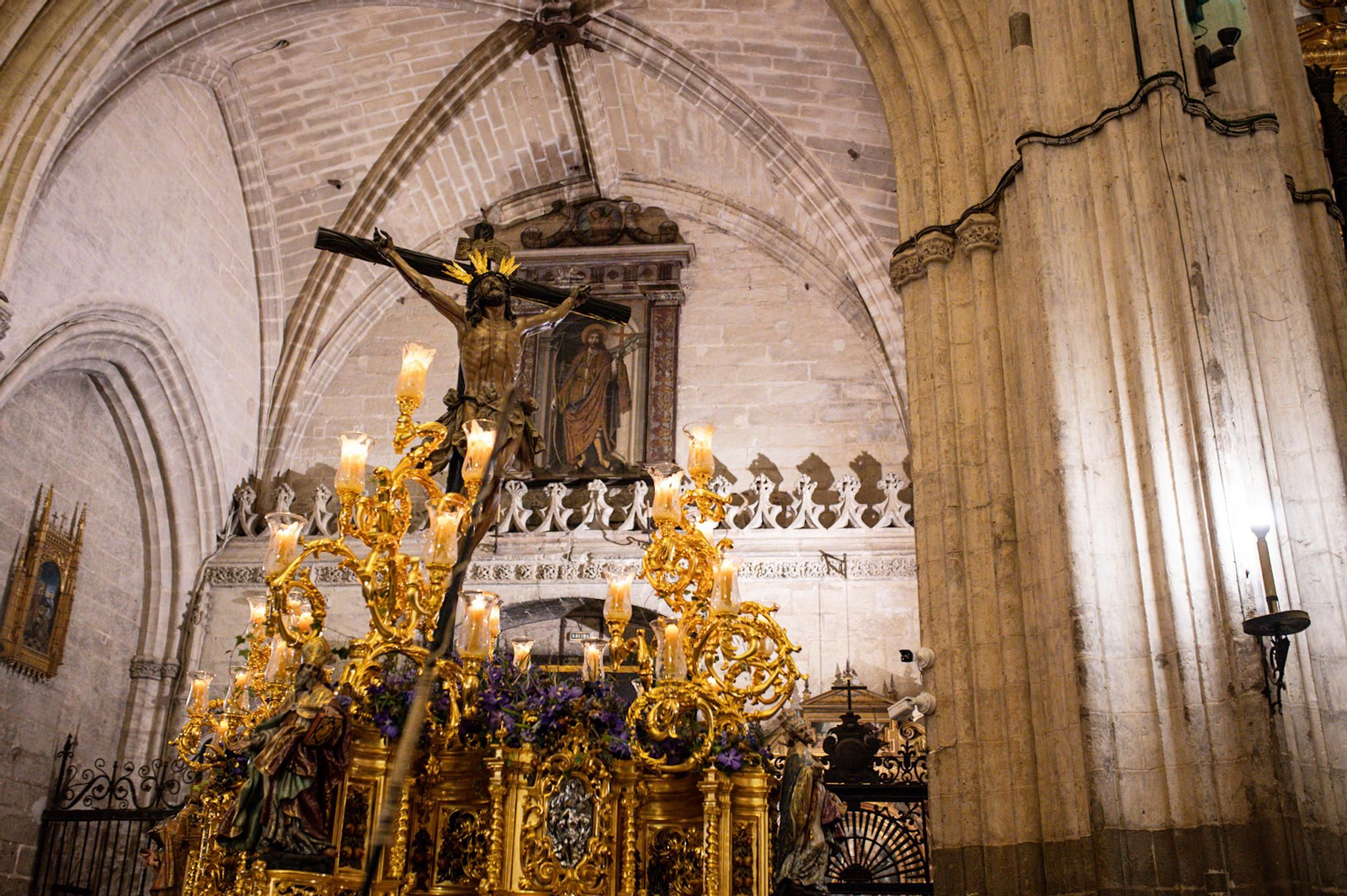 El Cachorro en el interior de la Catedral, todas las fotos