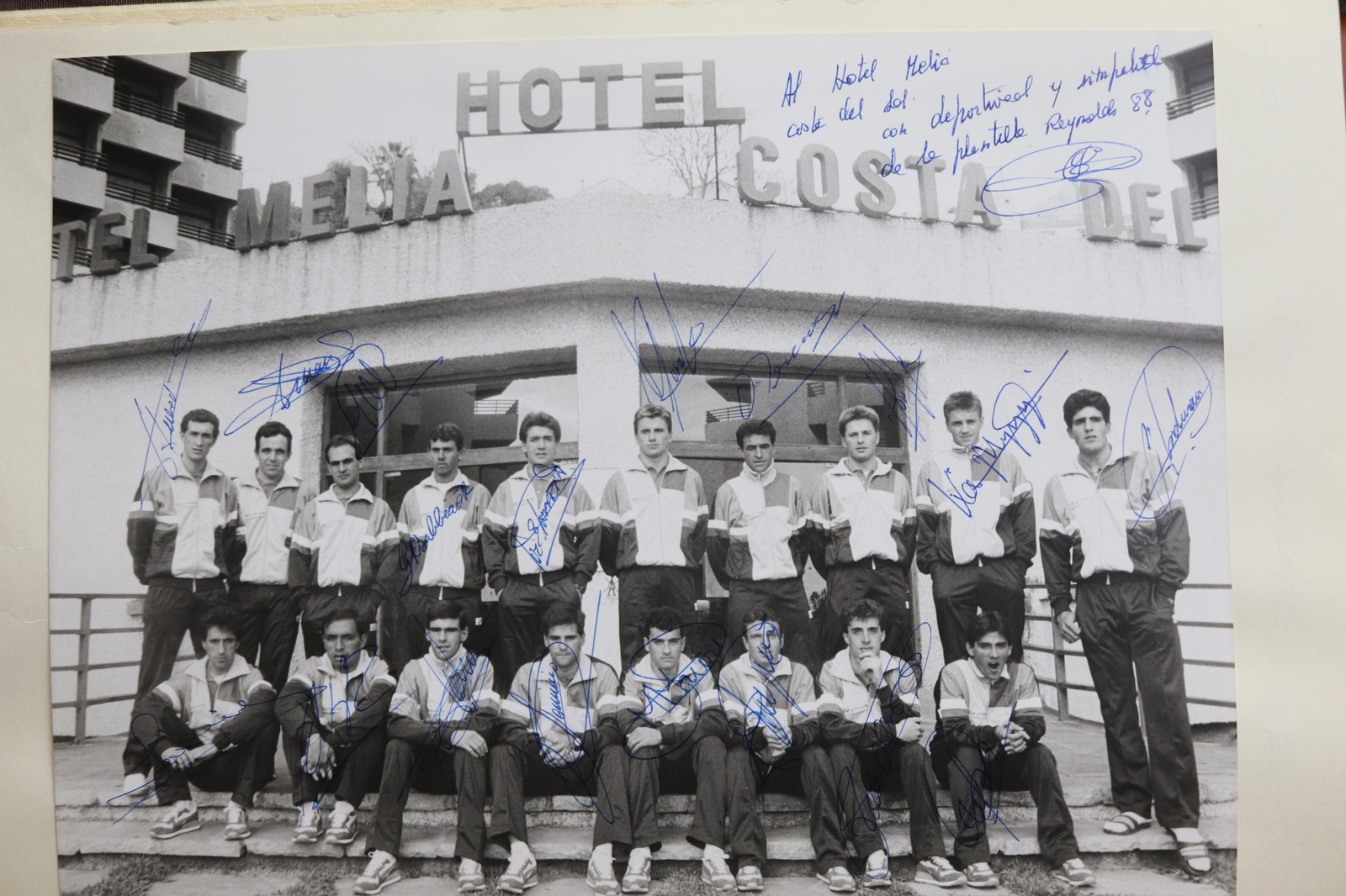 Los recuerdos deportivos del Meliá Costa del Sol